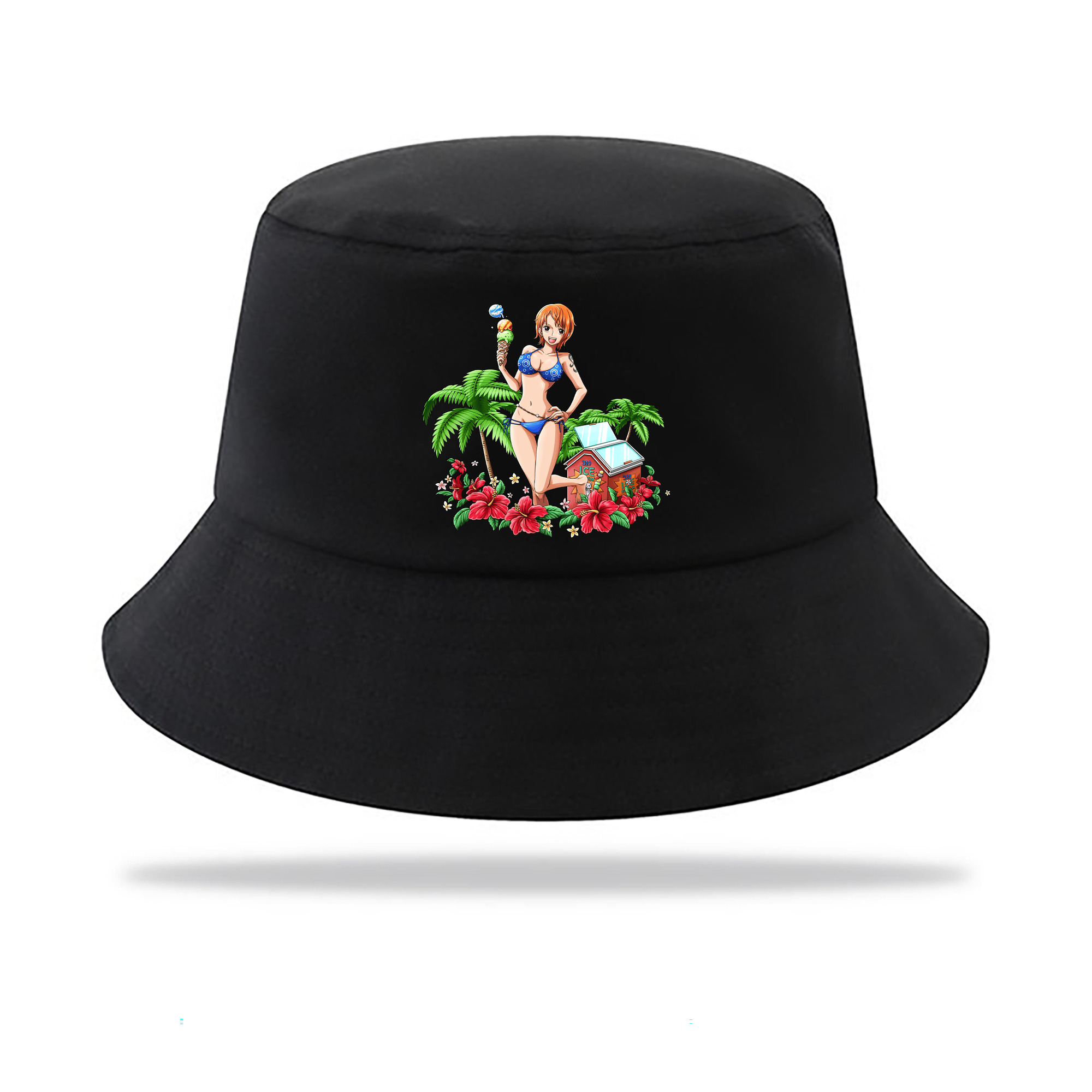 （画像用） ワンピース ナミ ONE PIECE Nami アウトドア日除けバケットハット