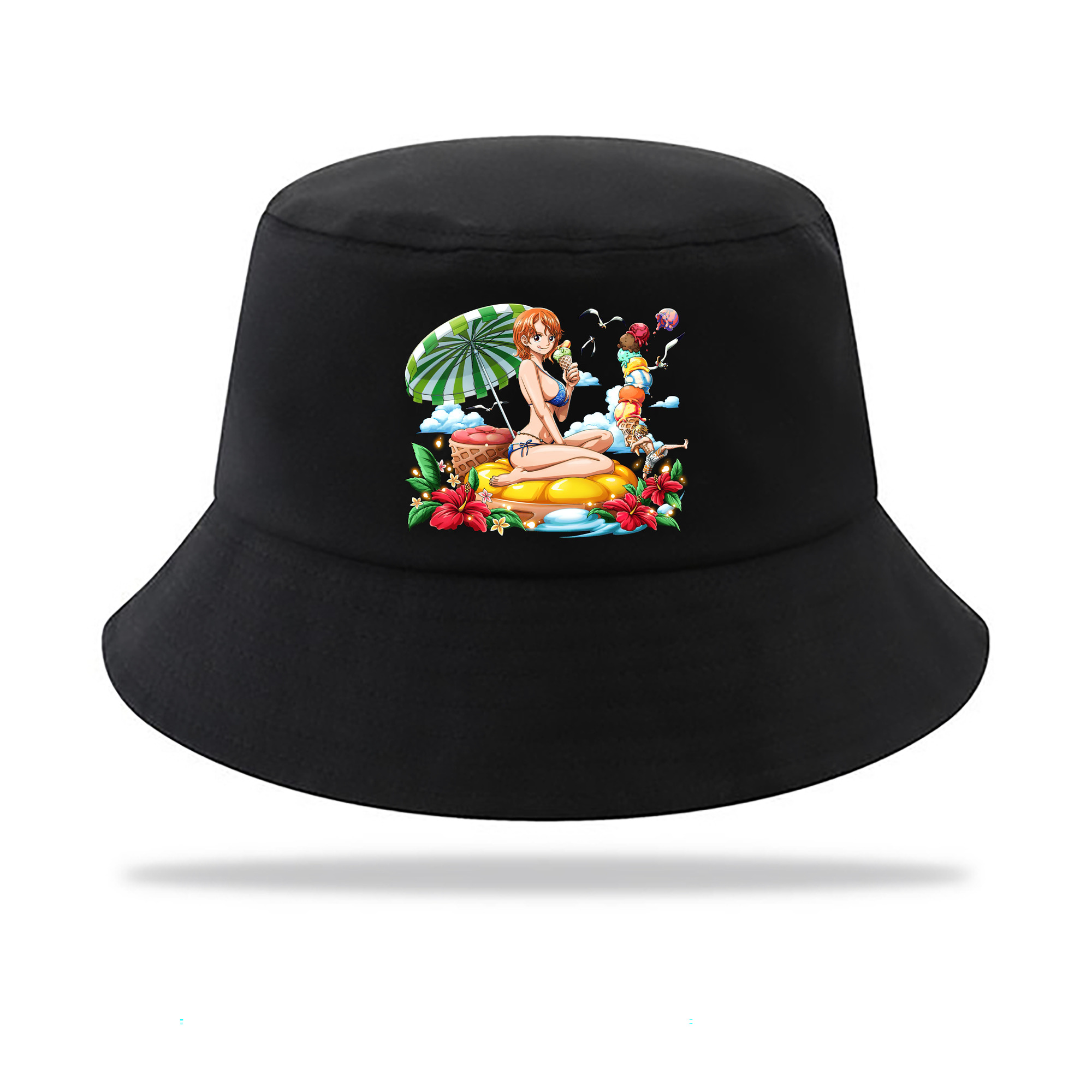 （画像用） ワンピース ナミ ONE PIECE Nami アウトドア日除けバケットハット
