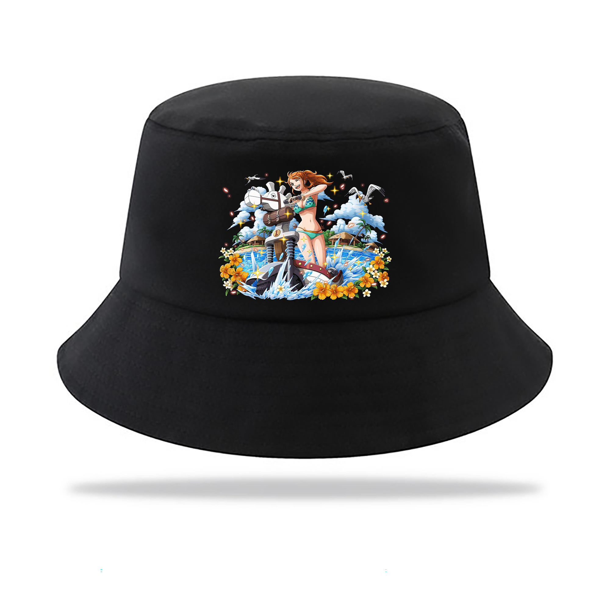（画像用） ワンピース ナミ ONE PIECE Nami アウトドア日除けバケットハット