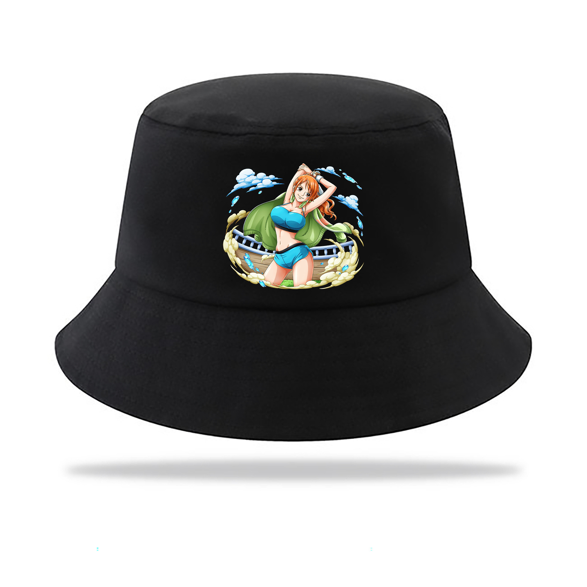 （画像用） ワンピース ナミ ONE PIECE Nami アウトドア日除けバケットハット