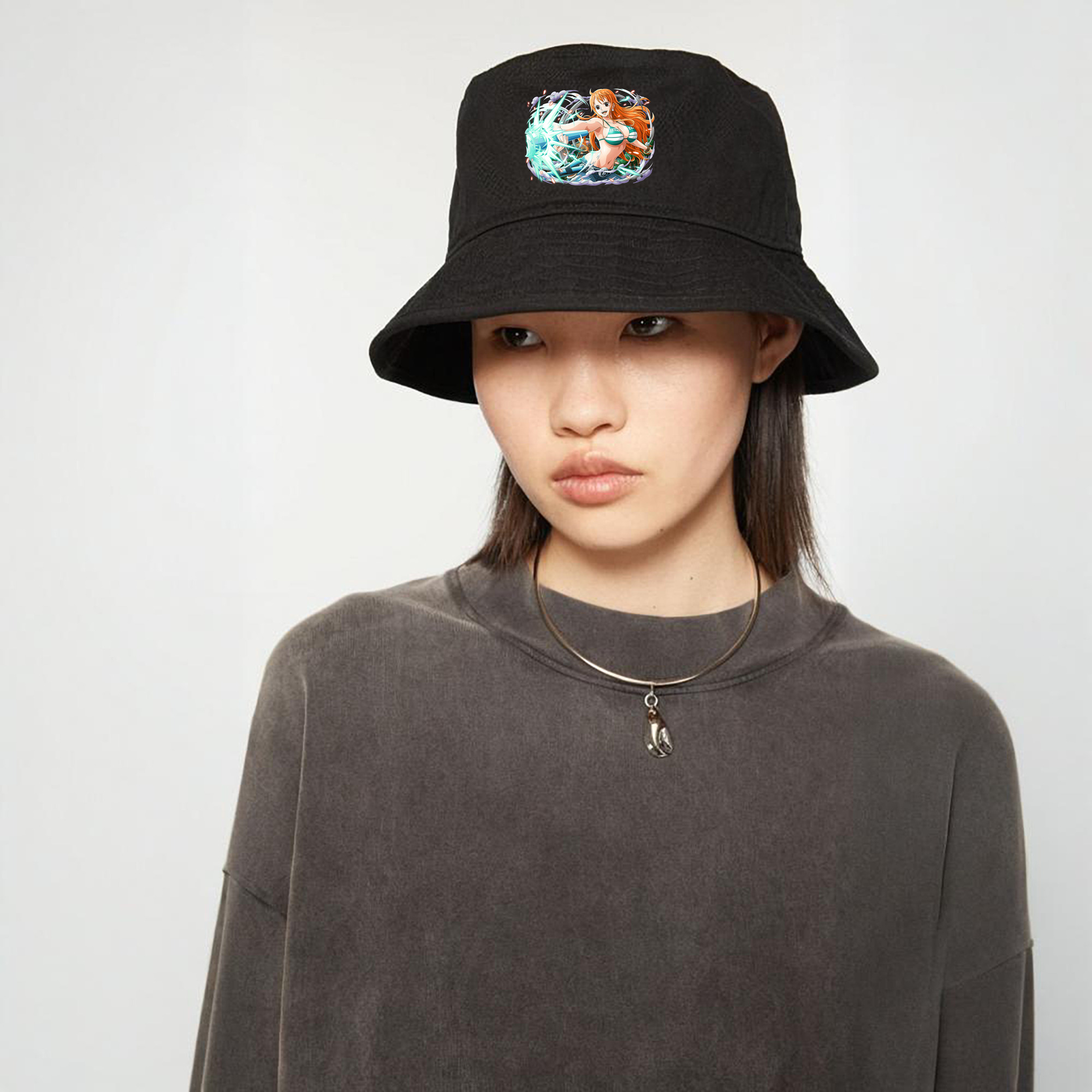 ワンピース ナミ ONE PIECE Nami アウトドア日除けバケットハット