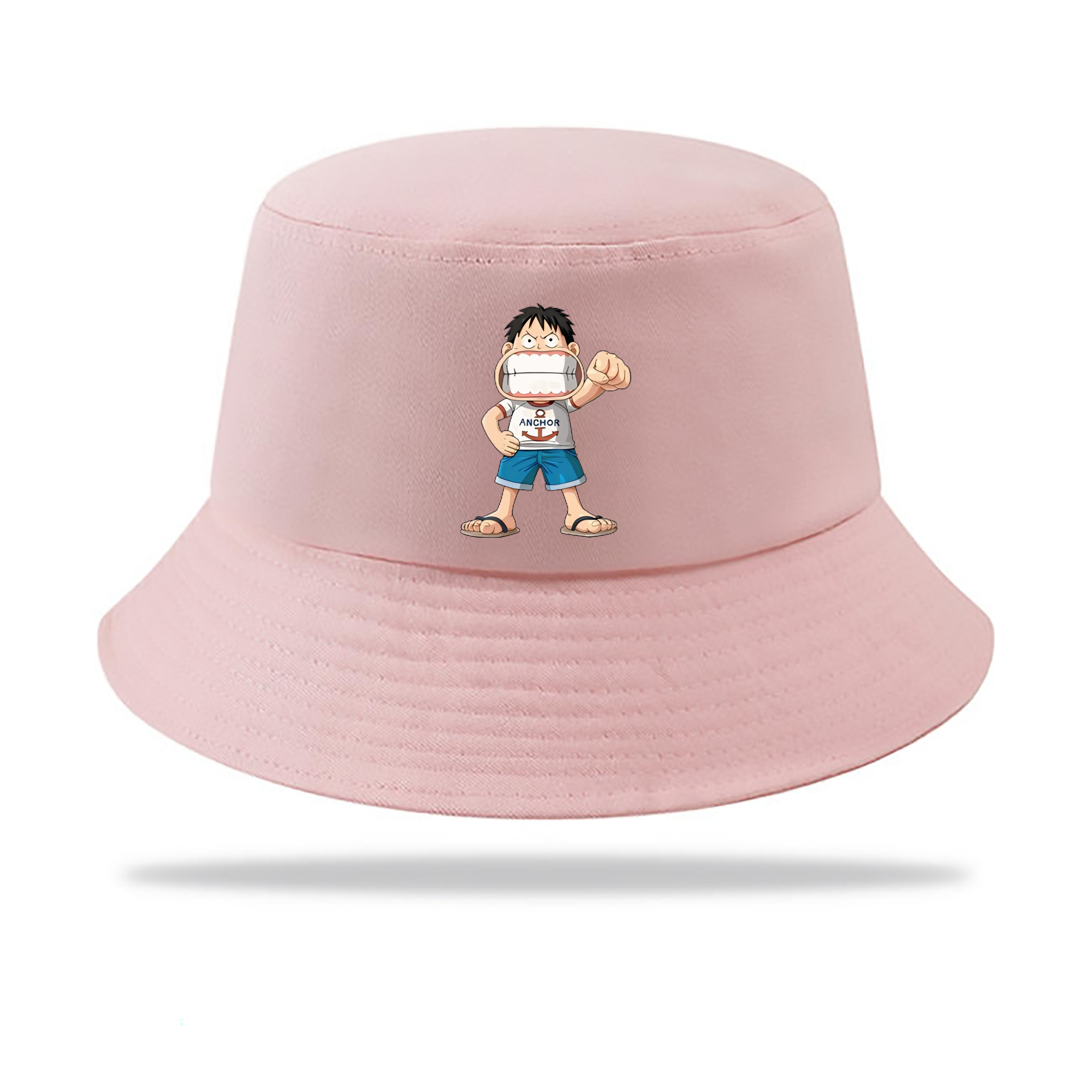 （画像用） ワンピース モンキー・D・ルフィ ONE PIECE Monkey D. Luffy アウトドア日除けバケットハット