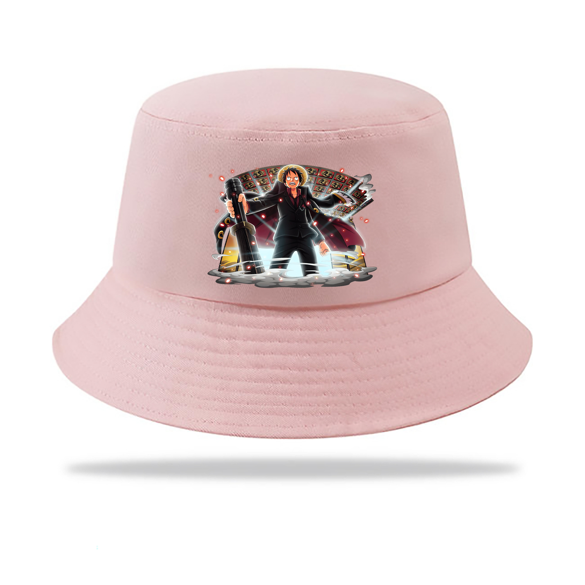 （画像用） ワンピース モンキー・D・ルフィ ONE PIECE Monkey D. Luffy アウトドア日除けバケットハット