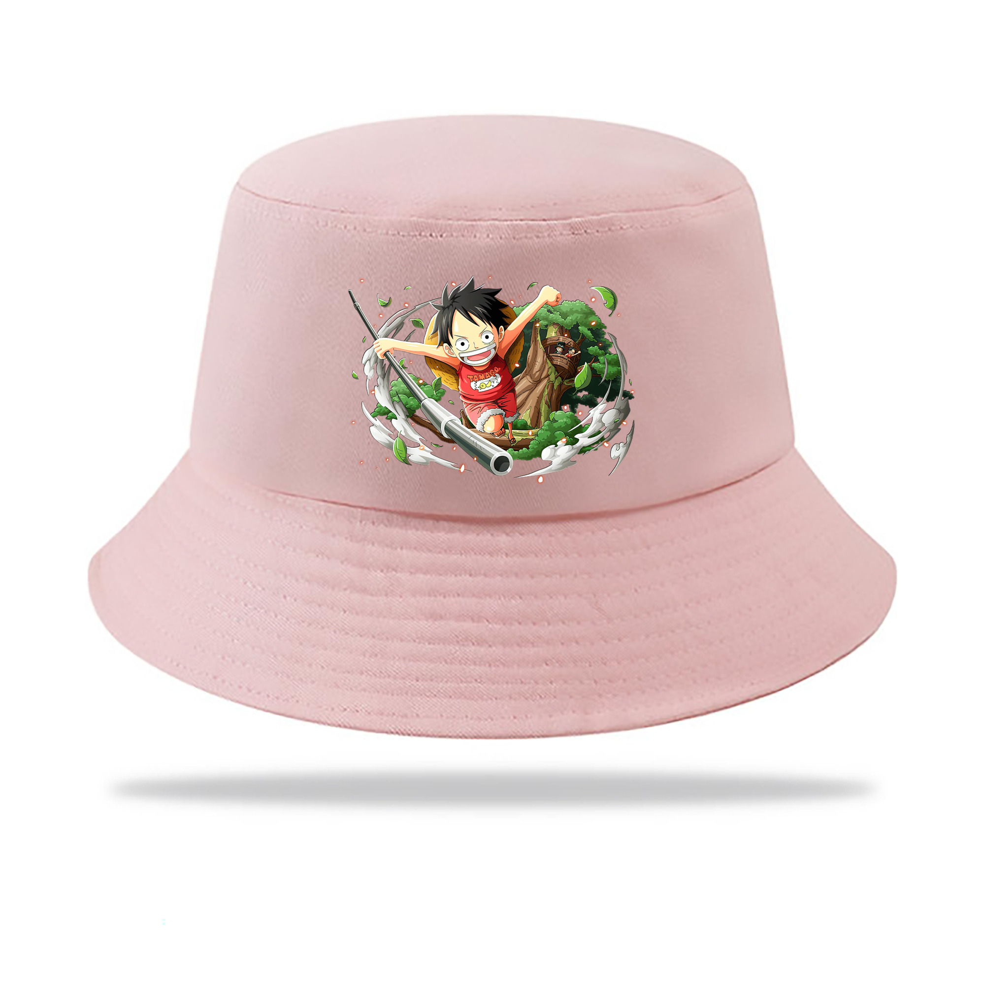 （画像用） ワンピース モンキー・D・ルフィ ONE PIECE Monkey D. Luffy アウトドア日除けバケットハット
