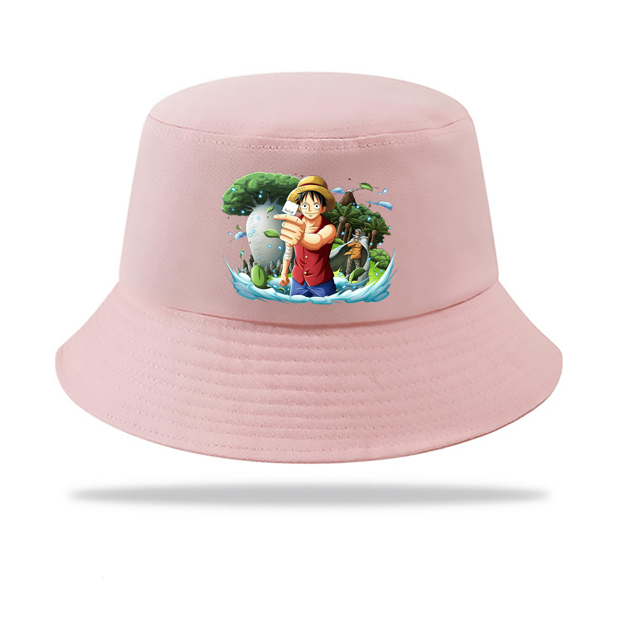 （画像用） ワンピース モンキー・D・ルフィ ONE PIECE Monkey D. Luffy アウトドア日除けバケットハット