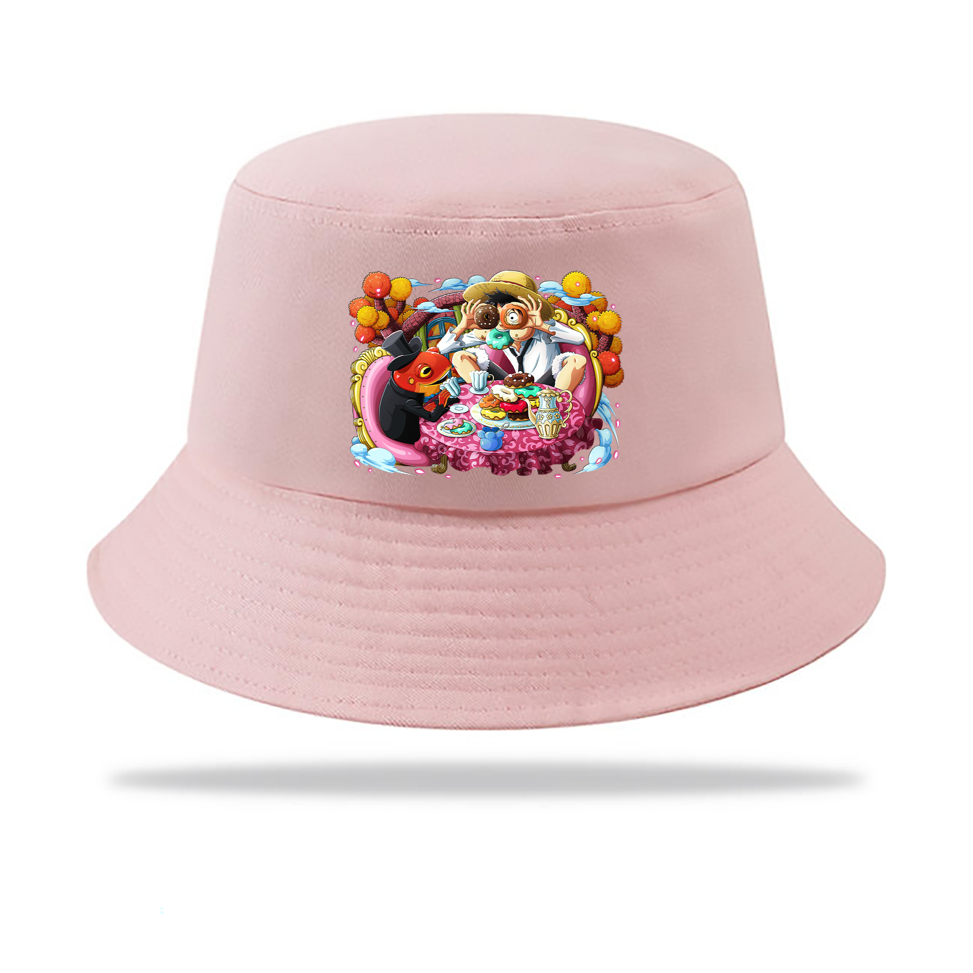 （画像用） ワンピース モンキー・D・ルフィ ONE PIECE Monkey D. Luffy アウトドア日除けバケットハット