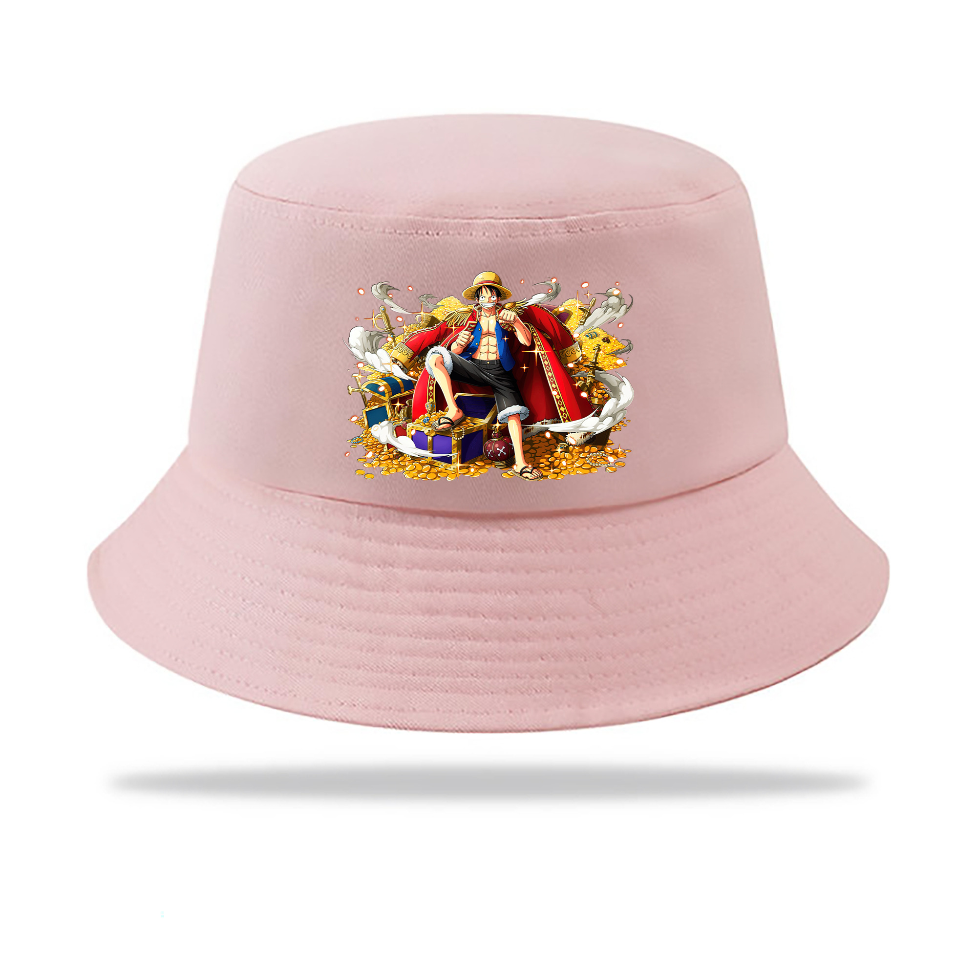 （画像用） ワンピース モンキー・D・ルフィ ONE PIECE Monkey D. Luffy アウトドア日除けバケットハット