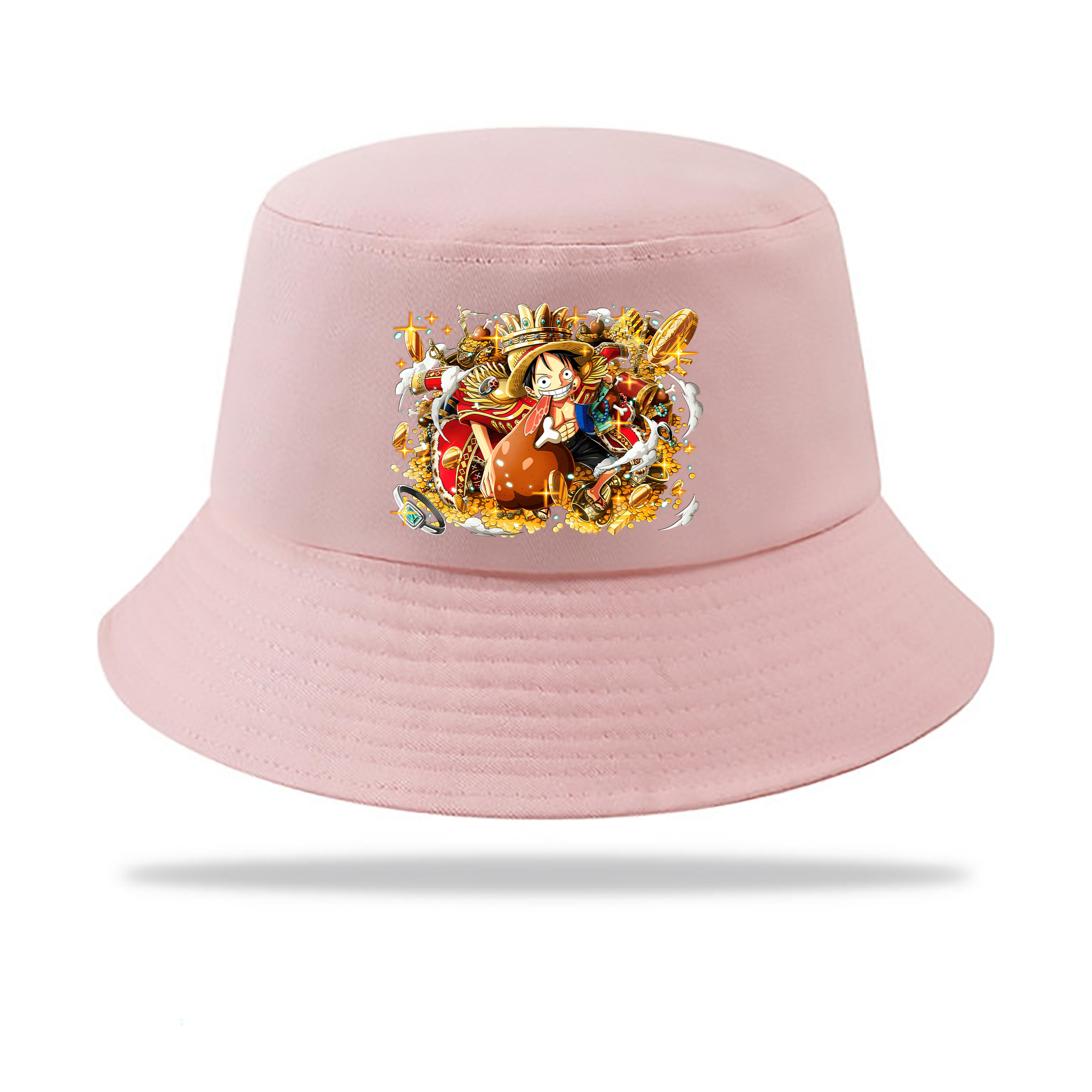 （画像用） ワンピース モンキー・D・ルフィ ONE PIECE Monkey D. Luffy アウトドア日除けバケットハット