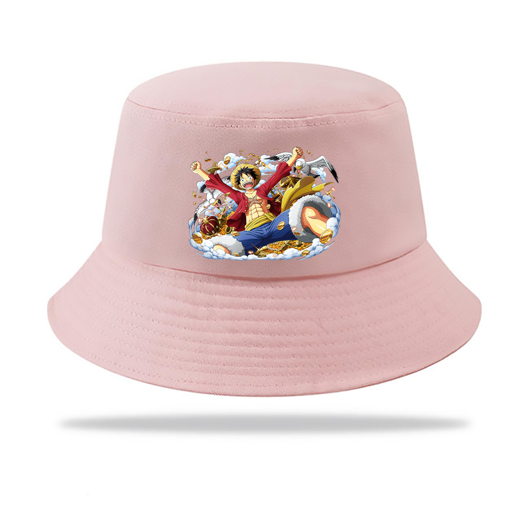 （画像用） ワンピース モンキー・D・ルフィ ONE PIECE Monkey D. Luffy アウトドア日除けバケットハット