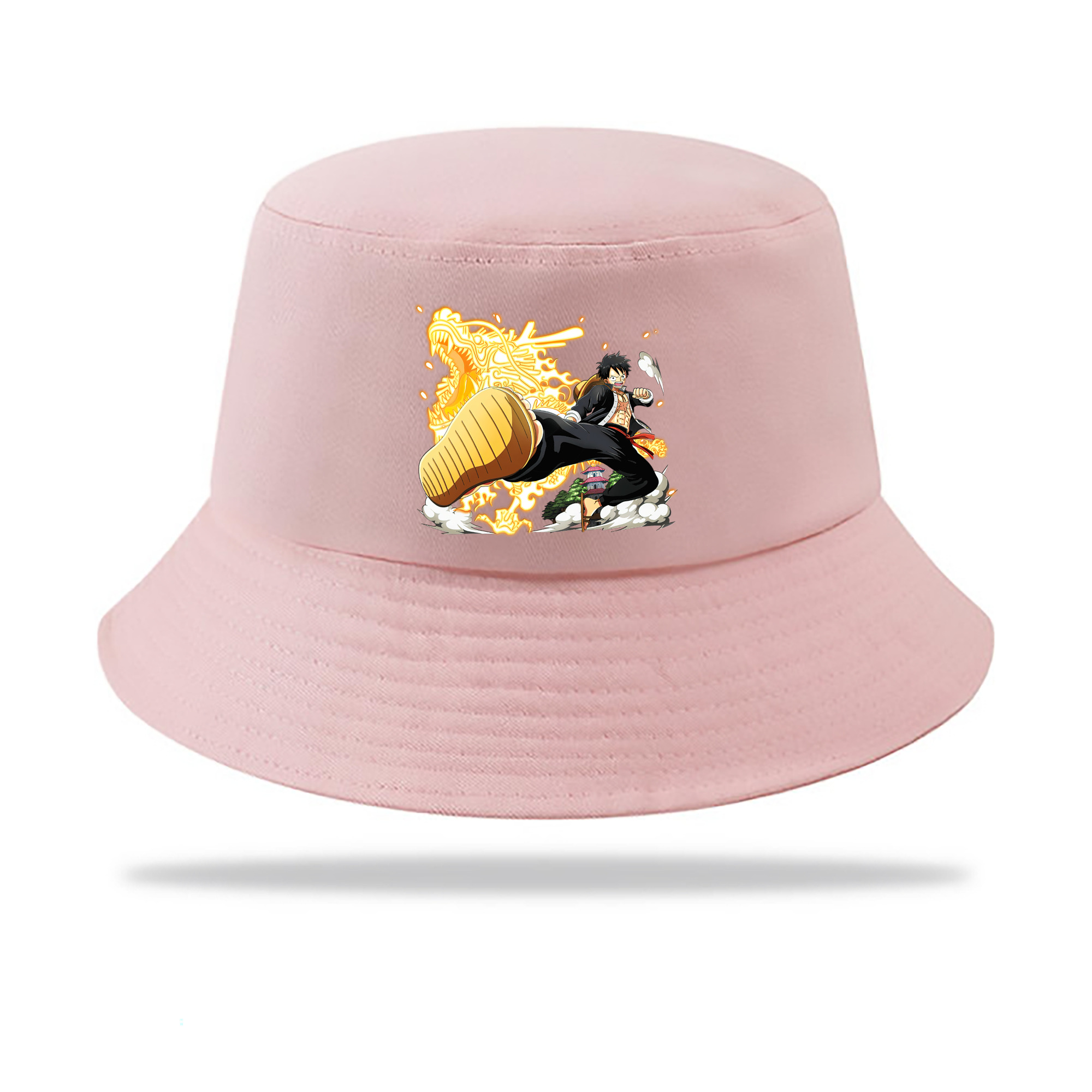 （画像用） ワンピース モンキー・D・ルフィ ONE PIECE Monkey D. Luffy アウトドア日除けバケットハット