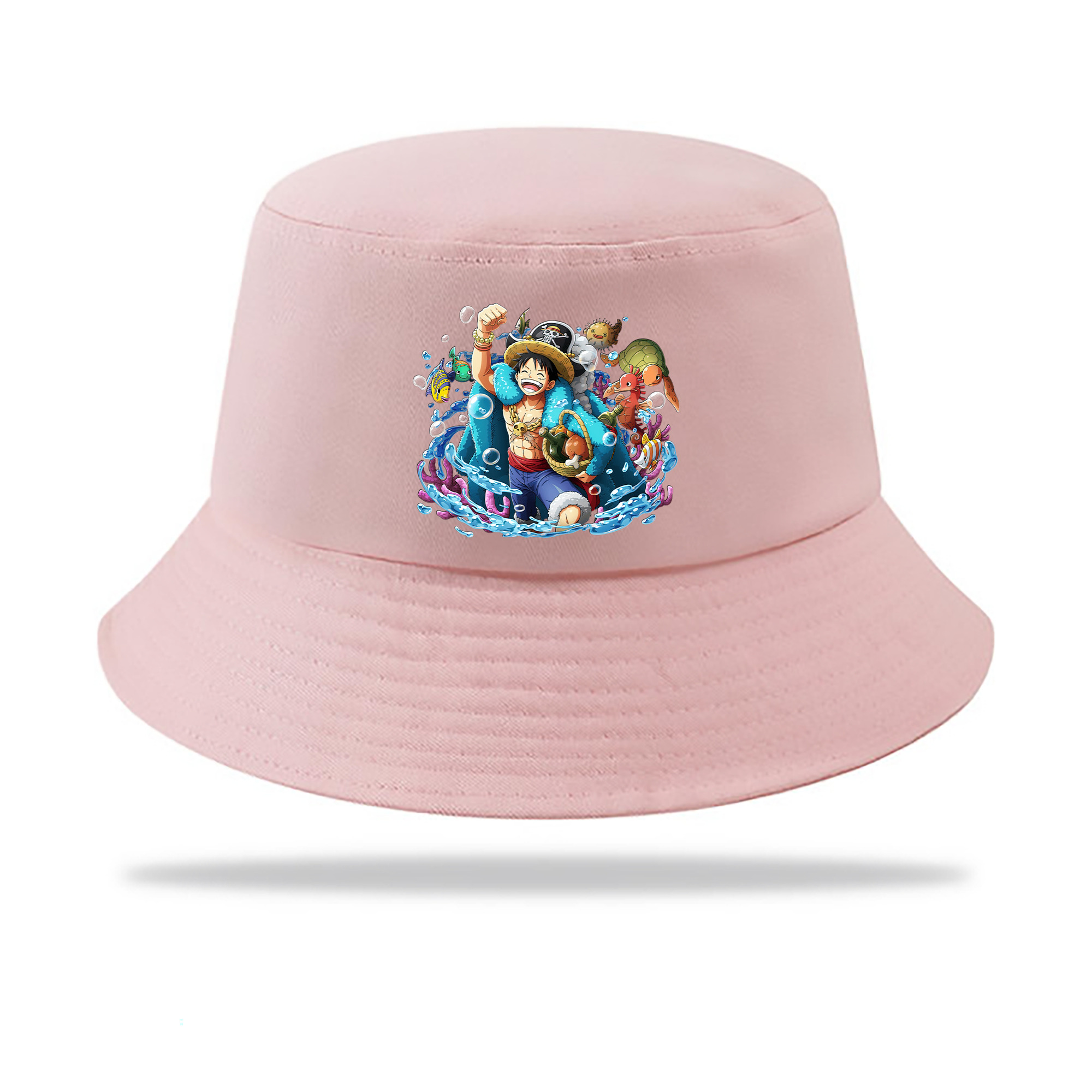 （画像用） ワンピース モンキー・D・ルフィ ONE PIECE Monkey D. Luffy アウトドア日除けバケットハット