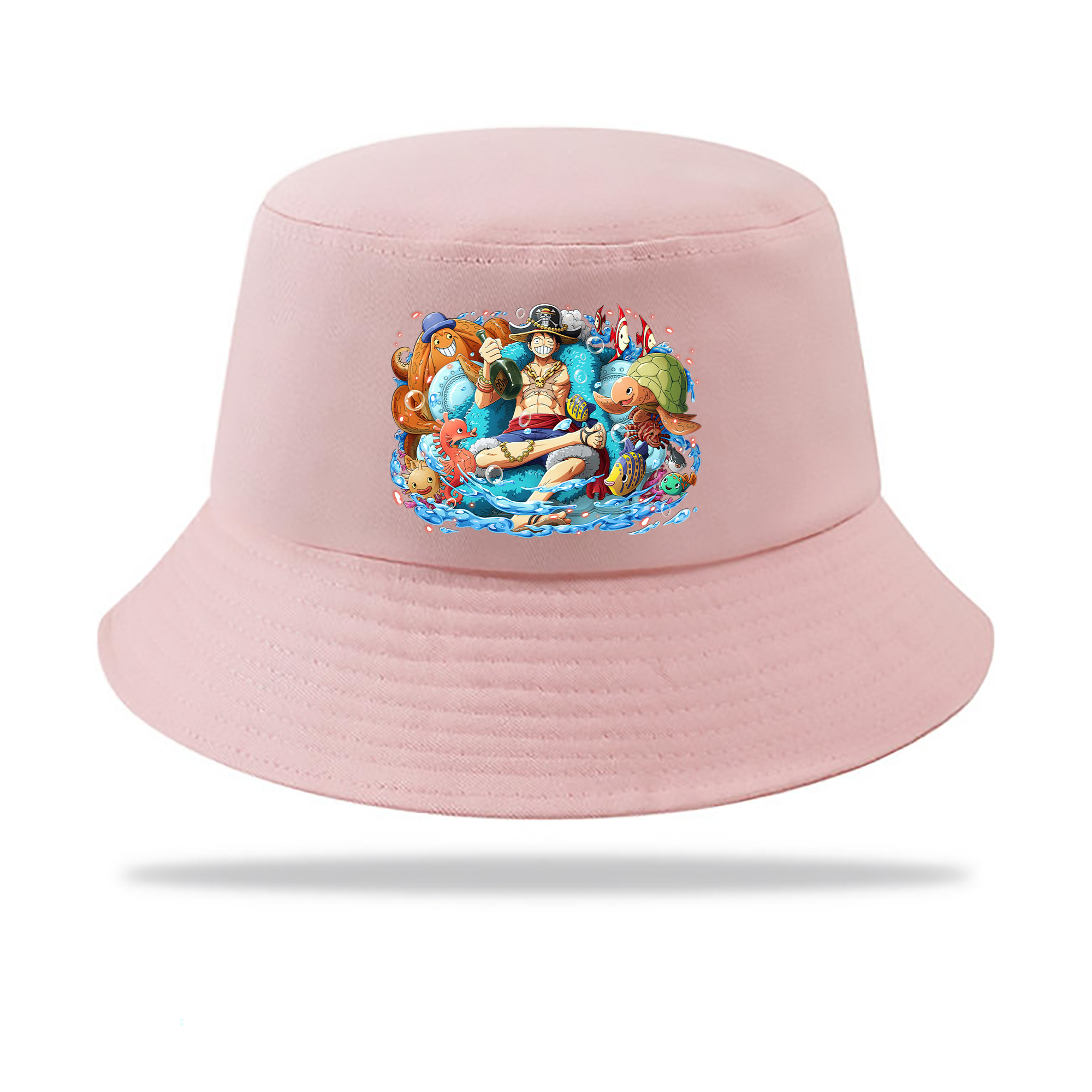 （画像用） ワンピース モンキー・D・ルフィ ONE PIECE Monkey D. Luffy アウトドア日除けバケットハット