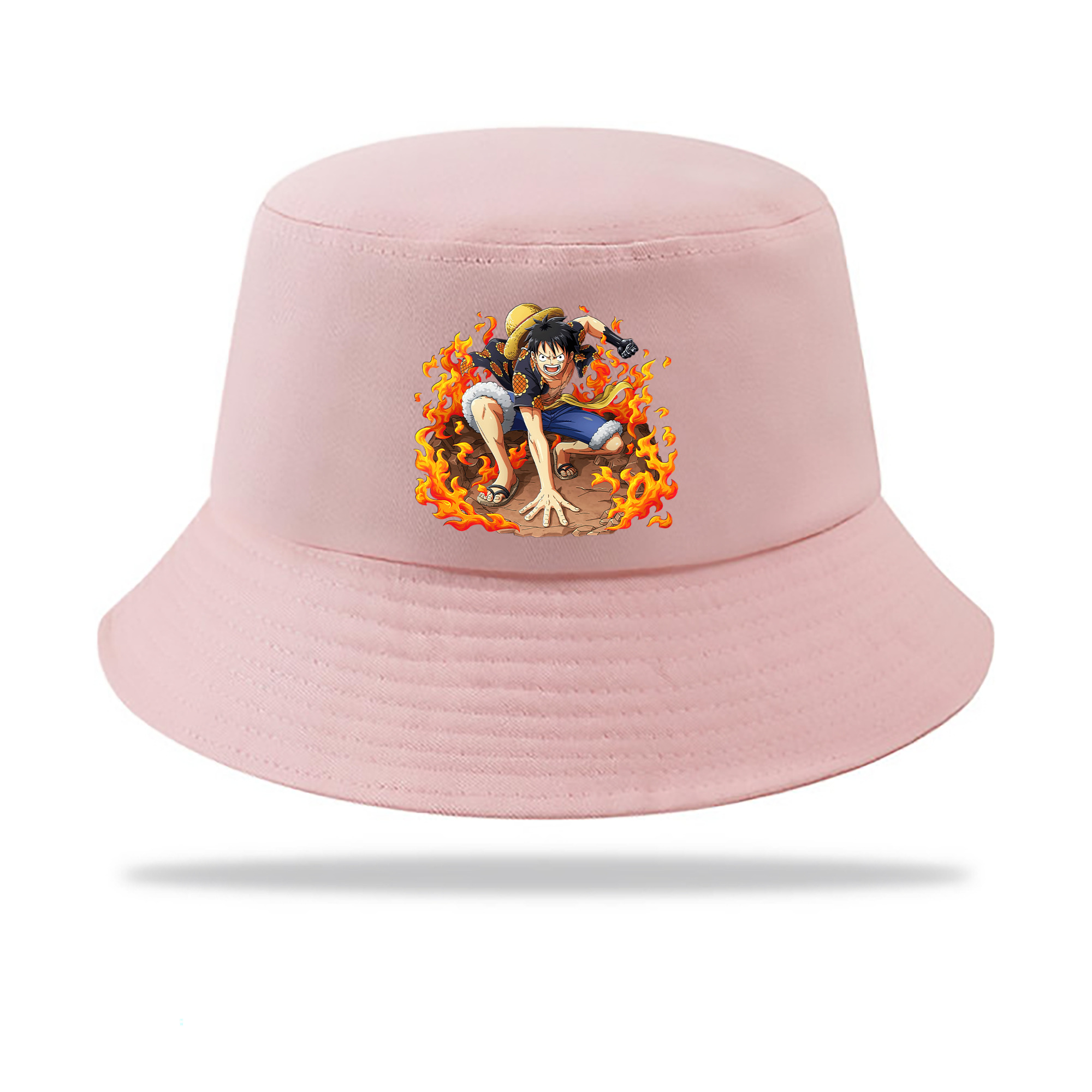 （画像用） ワンピース モンキー・D・ルフィ ONE PIECE Monkey D. Luffy アウトドア日除けバケットハット