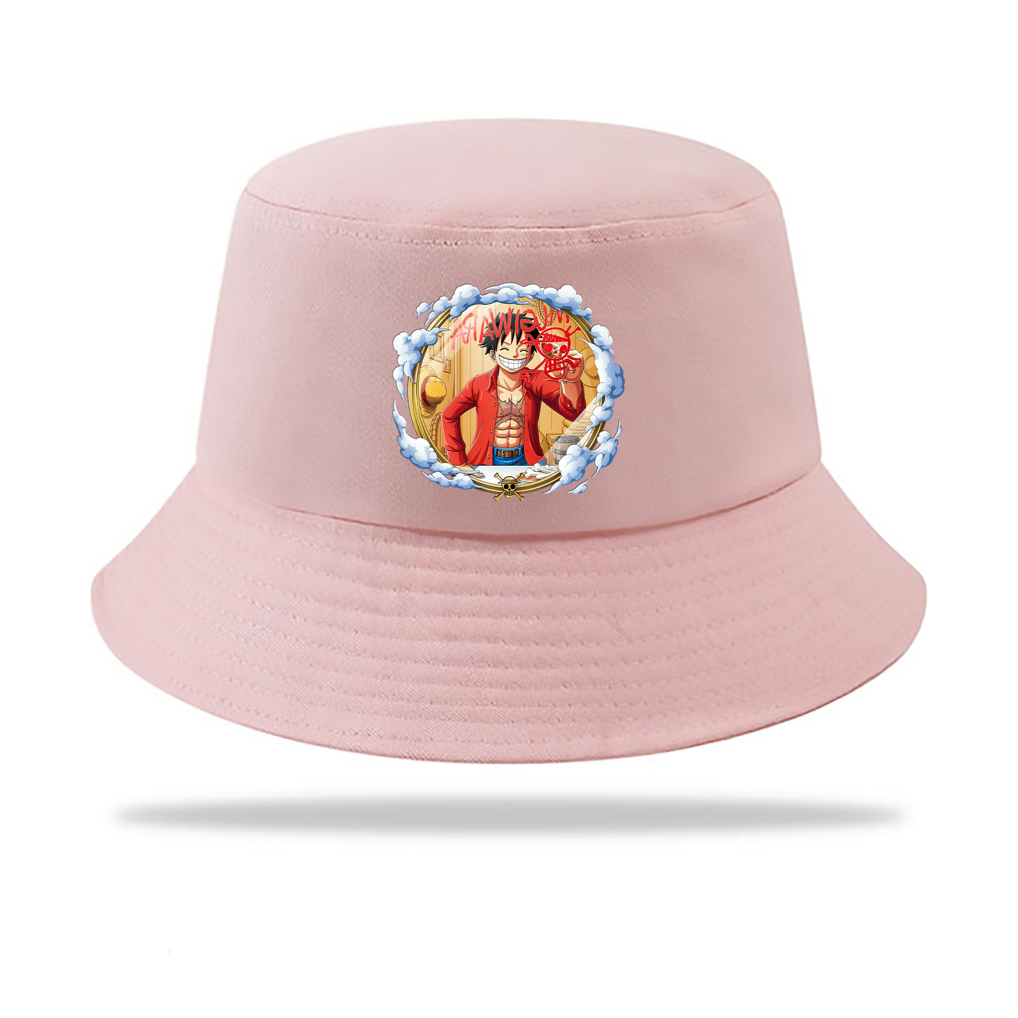 ワンピース モンキー・D・ルフィ ONE PIECE Monkey D. Luffy アウトドア日除けバケットハット
