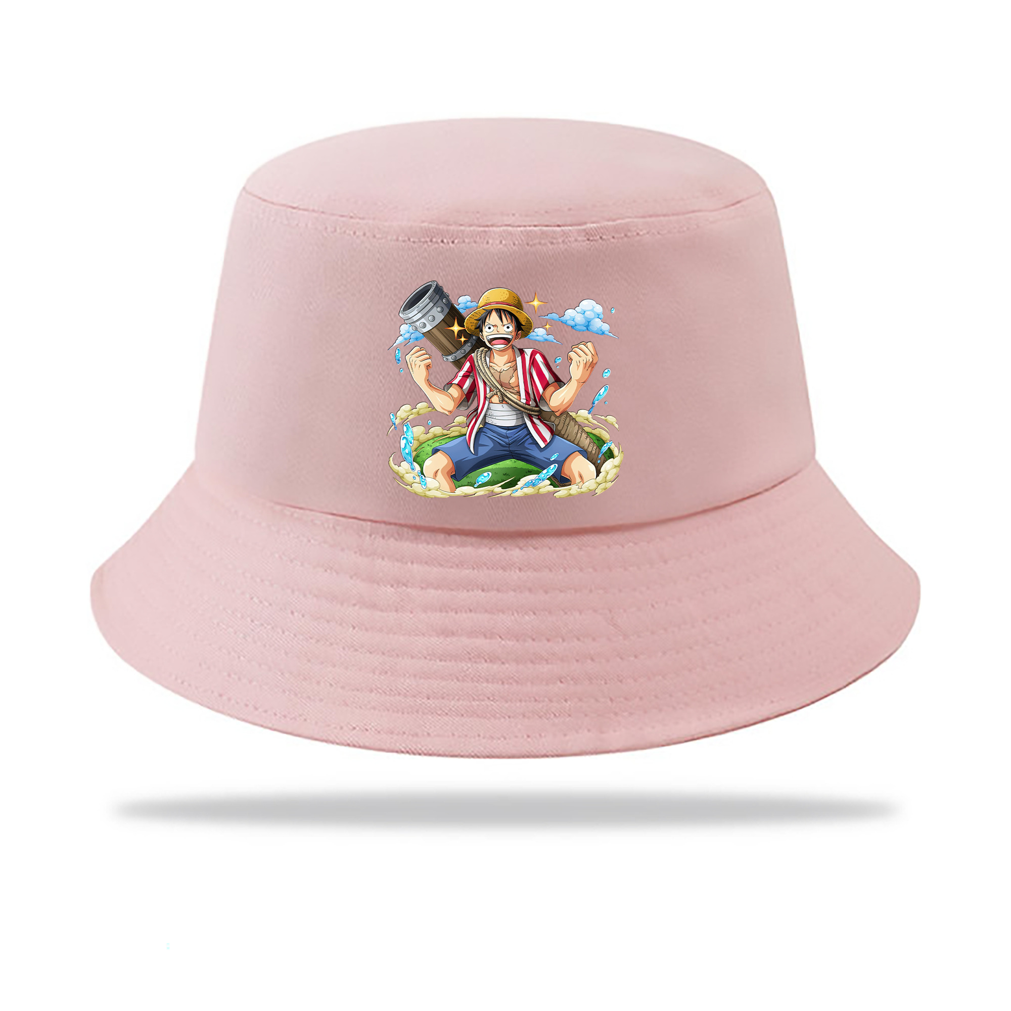 ワンピース モンキー・D・ルフィ ONE PIECE Monkey D. Luffy アウトドア日除けバケットハット