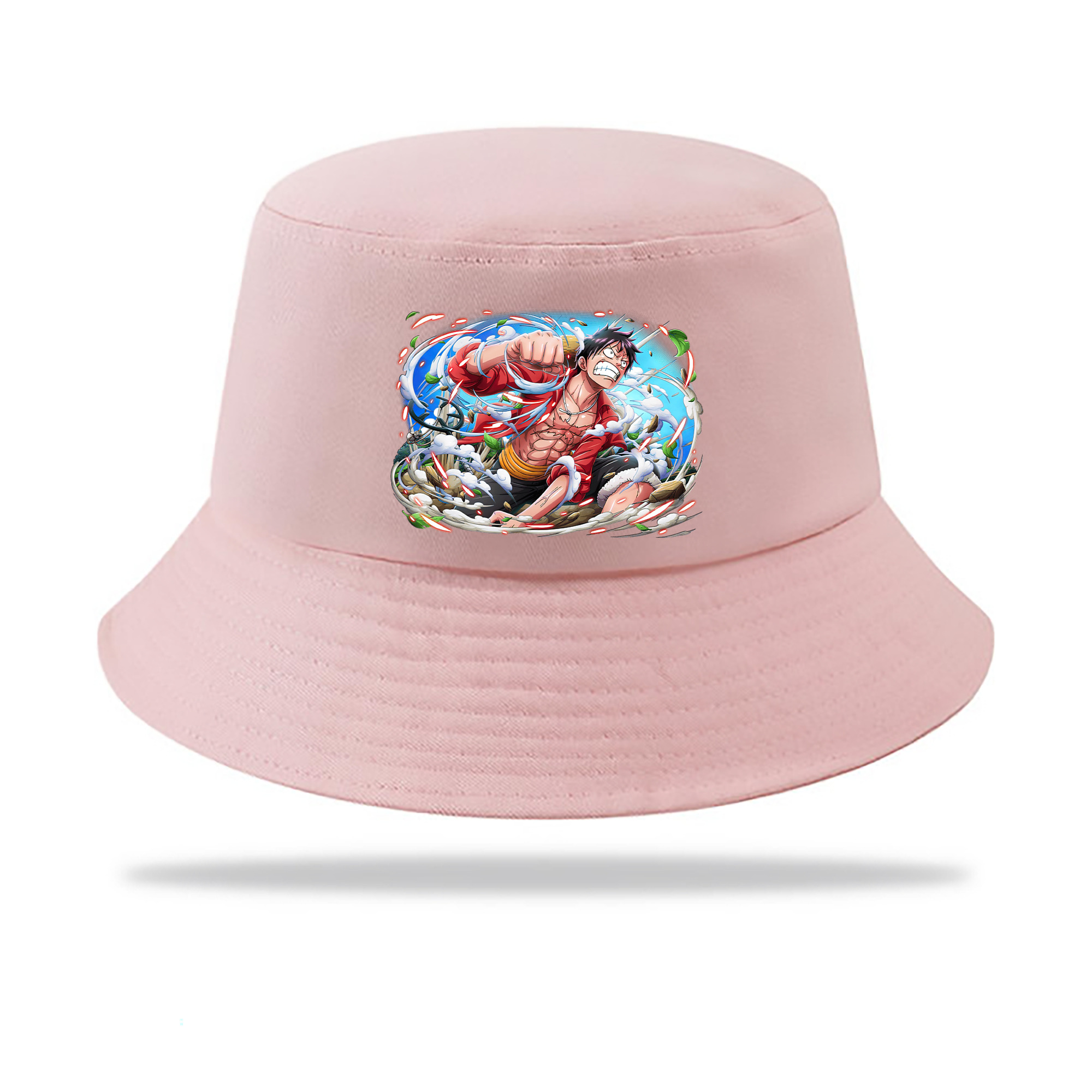 ワンピース モンキー・D・ルフィ ONE PIECE Monkey D. Luffy アウトドア日除けバケットハット