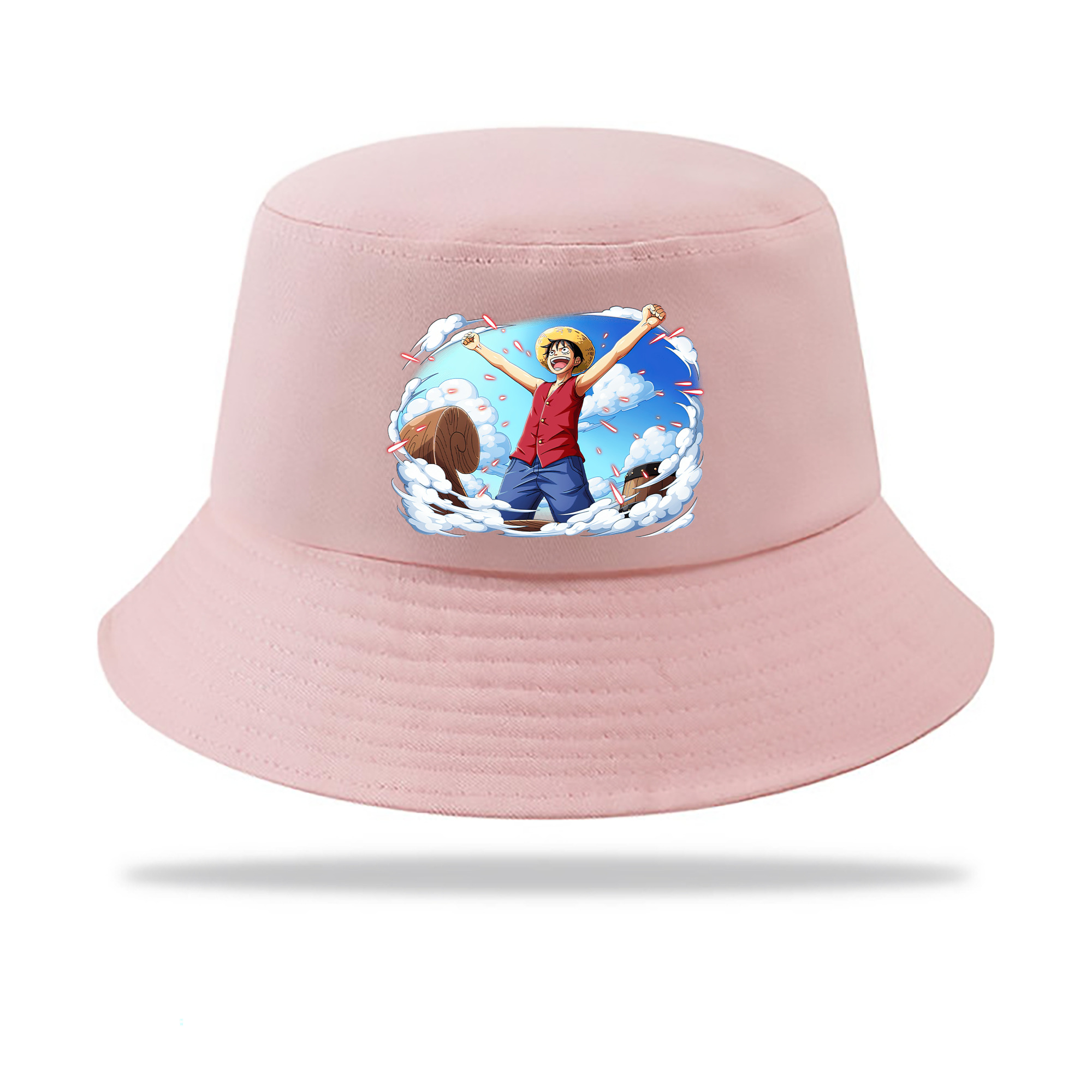 ワンピース モンキー・D・ルフィ ONE PIECE Monkey D. Luffy アウトドア日除けバケットハット