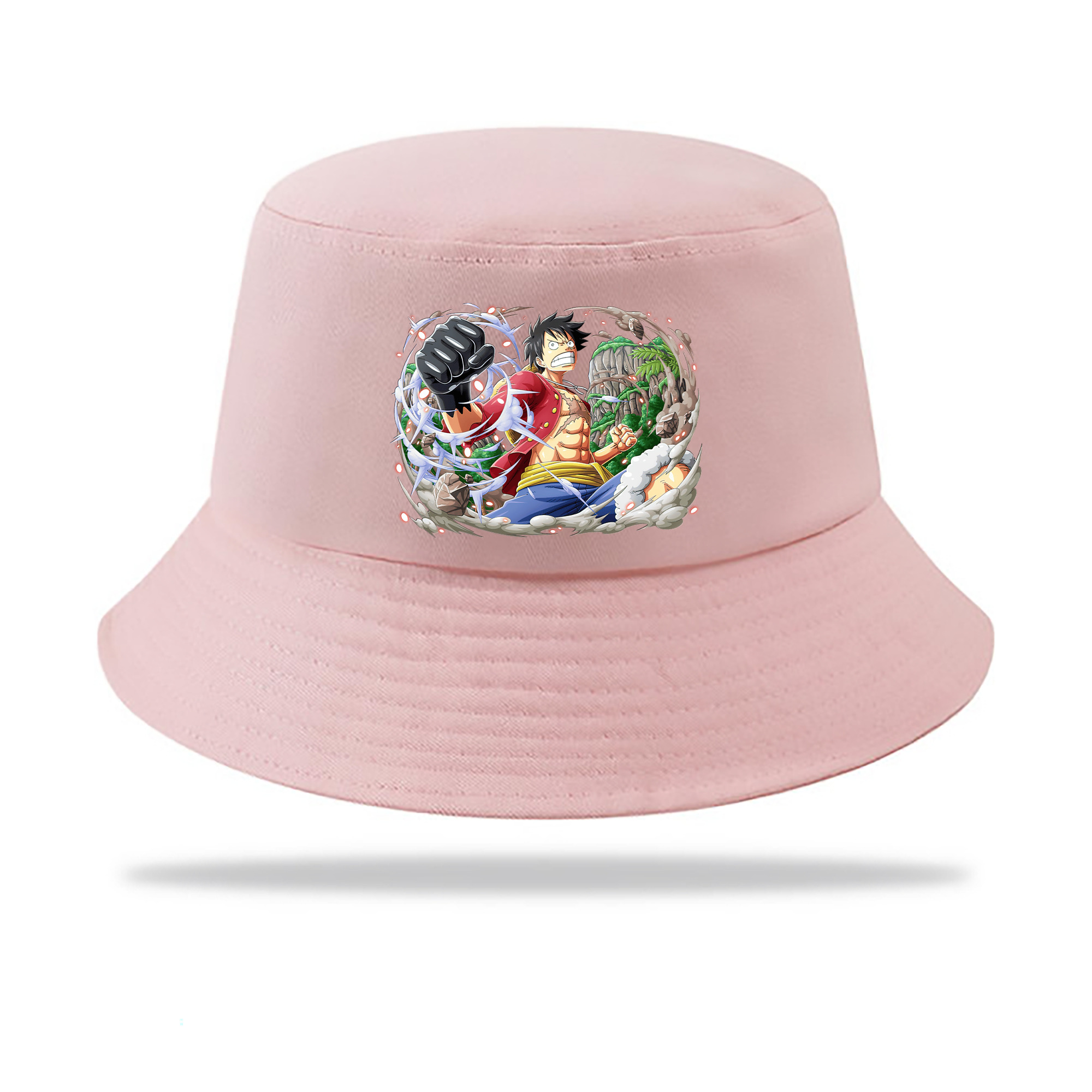 ワンピース モンキー・D・ルフィ ONE PIECE Monkey D. Luffy アウトドア日除けバケットハット