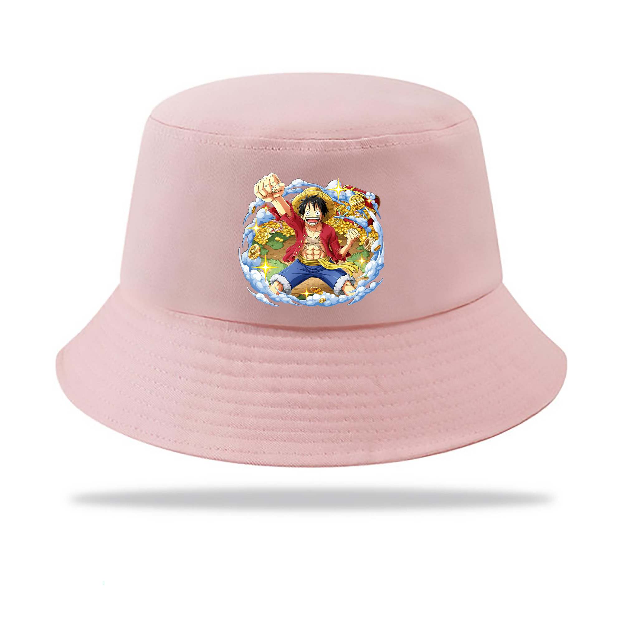 ワンピース モンキー・D・ルフィ ONE PIECE Monkey D. Luffy アウトドア日除けバケットハット