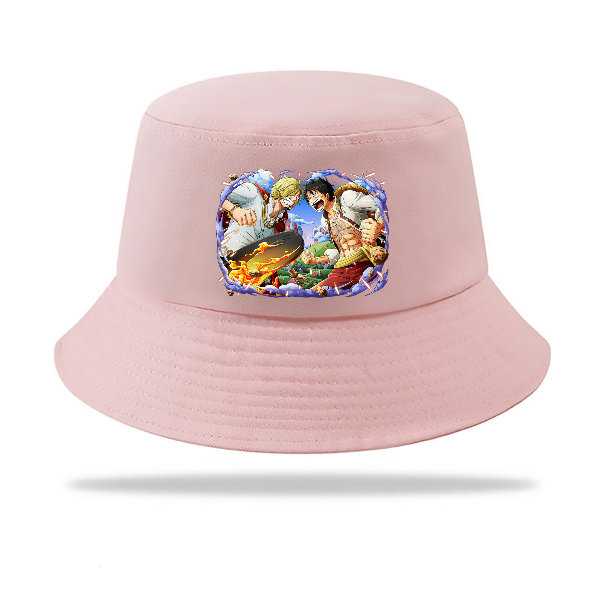 ワンピース モンキー・D・ルフィ ONE PIECE Monkey D. Luffy アウトドア日除けバケットハット