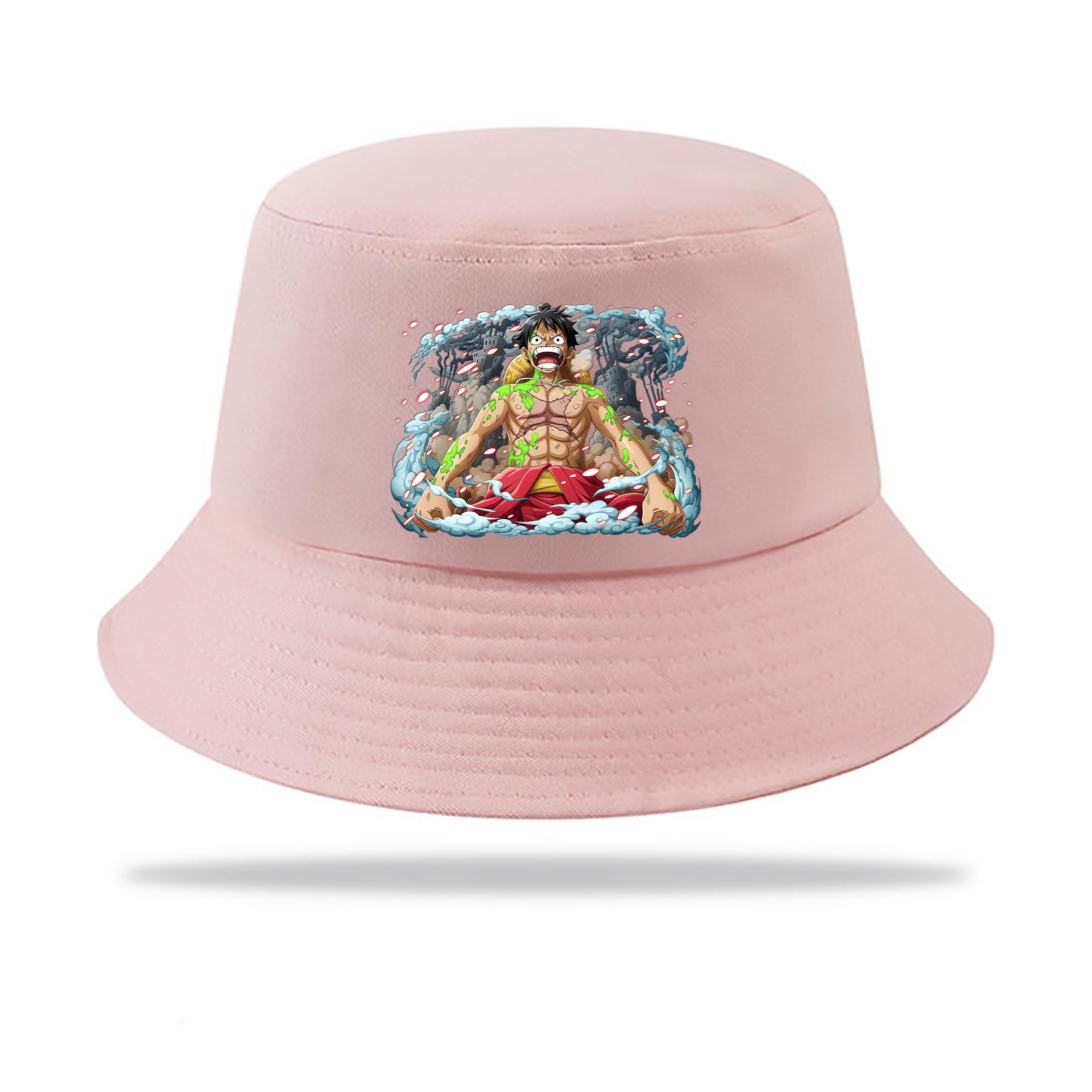 ワンピース モンキー・D・ルフィ ONE PIECE Monkey D. Luffy アウトドア日除けバケットハット
