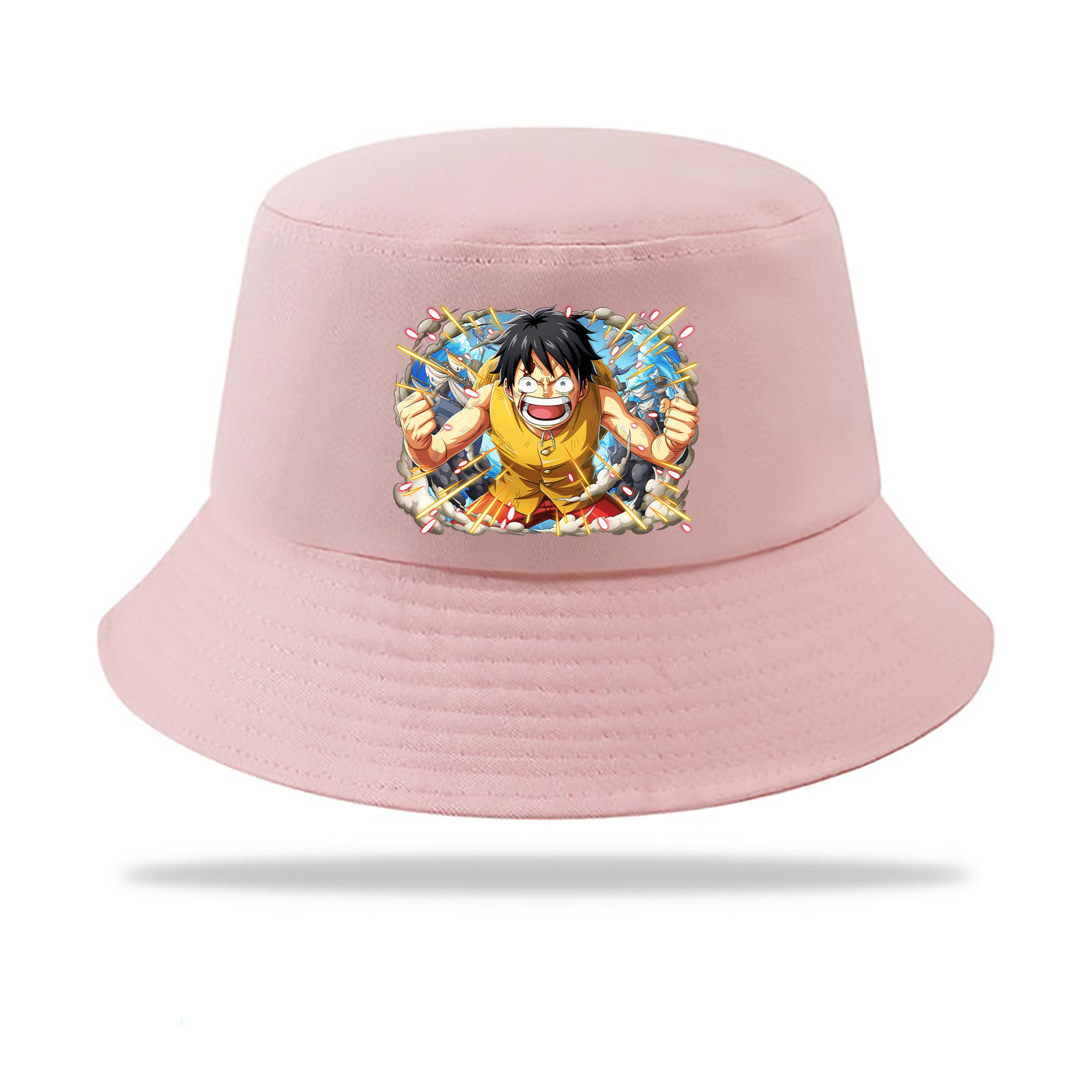 ワンピース モンキー・D・ルフィ ONE PIECE Monkey D. Luffy アウトドア日除けバケットハット