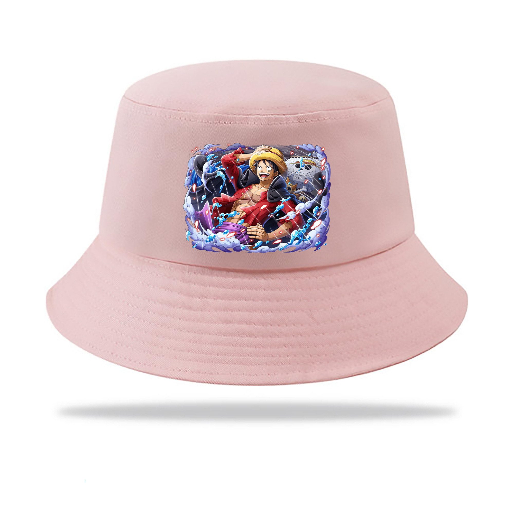 ワンピース モンキー・D・ルフィ ONE PIECE Monkey D. Luffy アウトドア日除けバケットハット