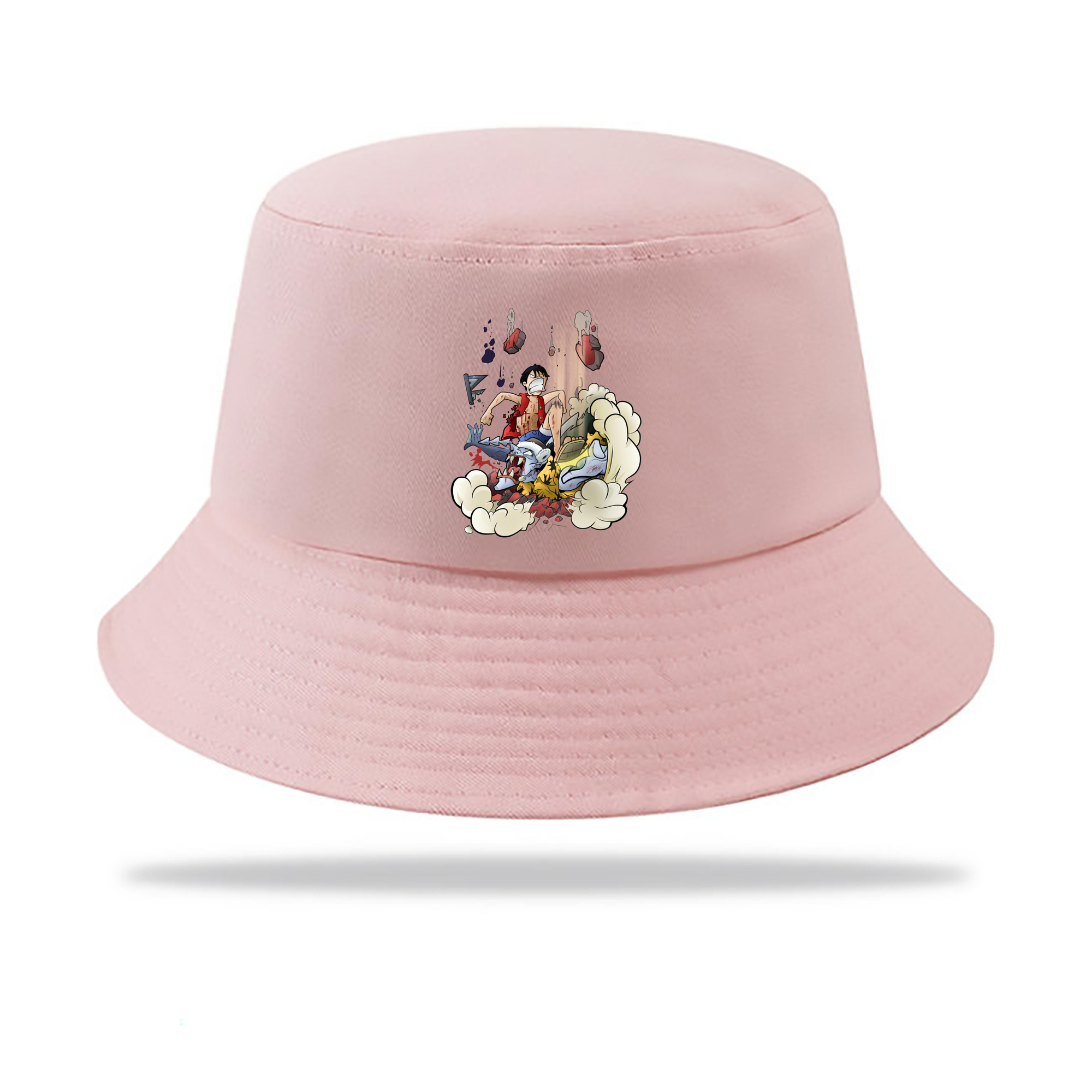 ワンピース モンキー・D・ルフィ ONE PIECE Monkey D. Luffy アウトドア日除けバケットハット