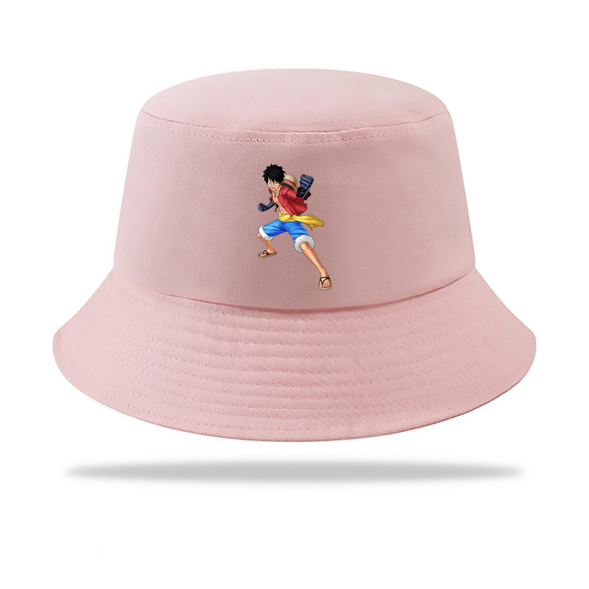 ワンピース モンキー・D・ルフィ ONE PIECE Monkey D. Luffy アウトドア日除けバケットハット