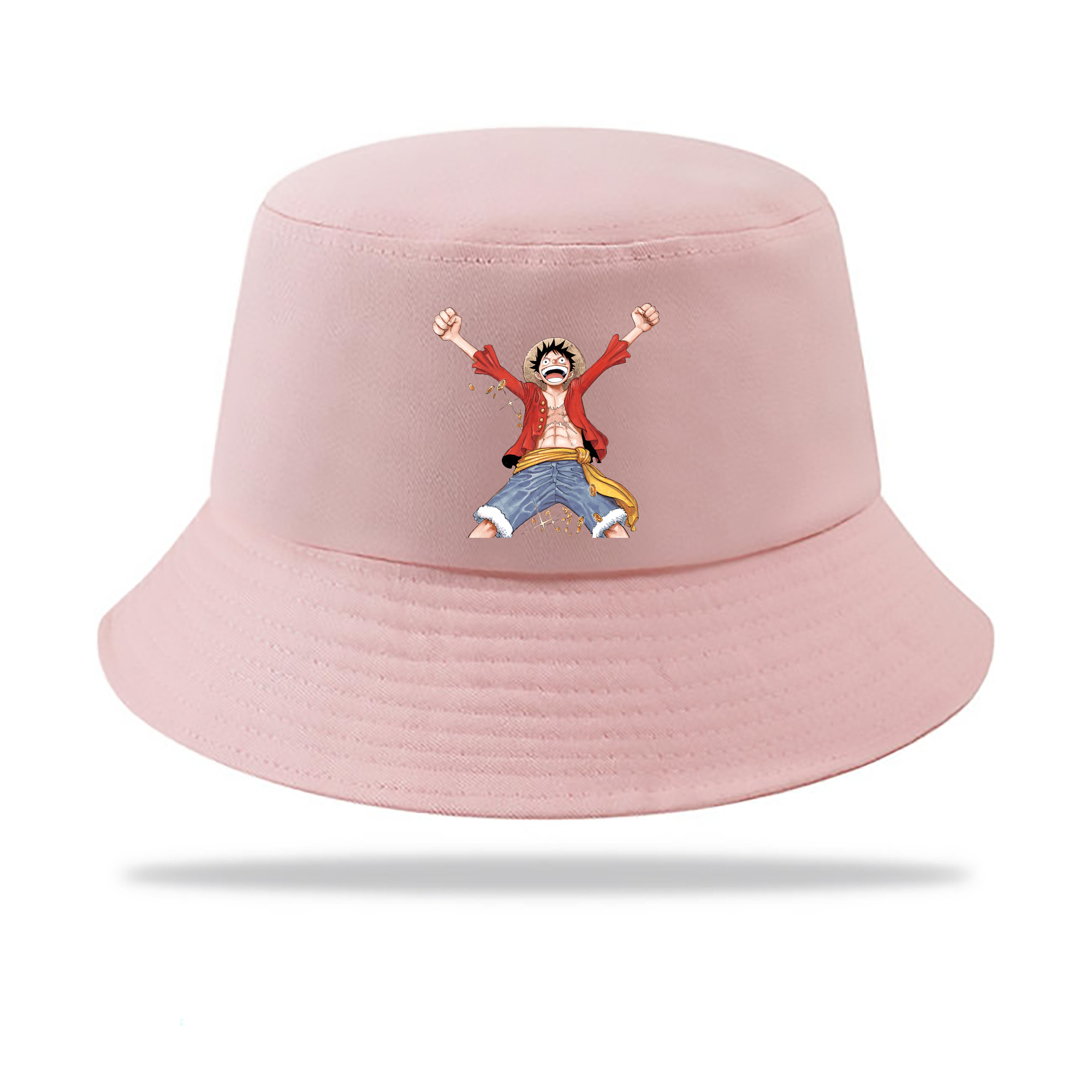 ワンピース モンキー・D・ルフィ ONE PIECE Monkey D. Luffy アウトドア日除けバケットハット
