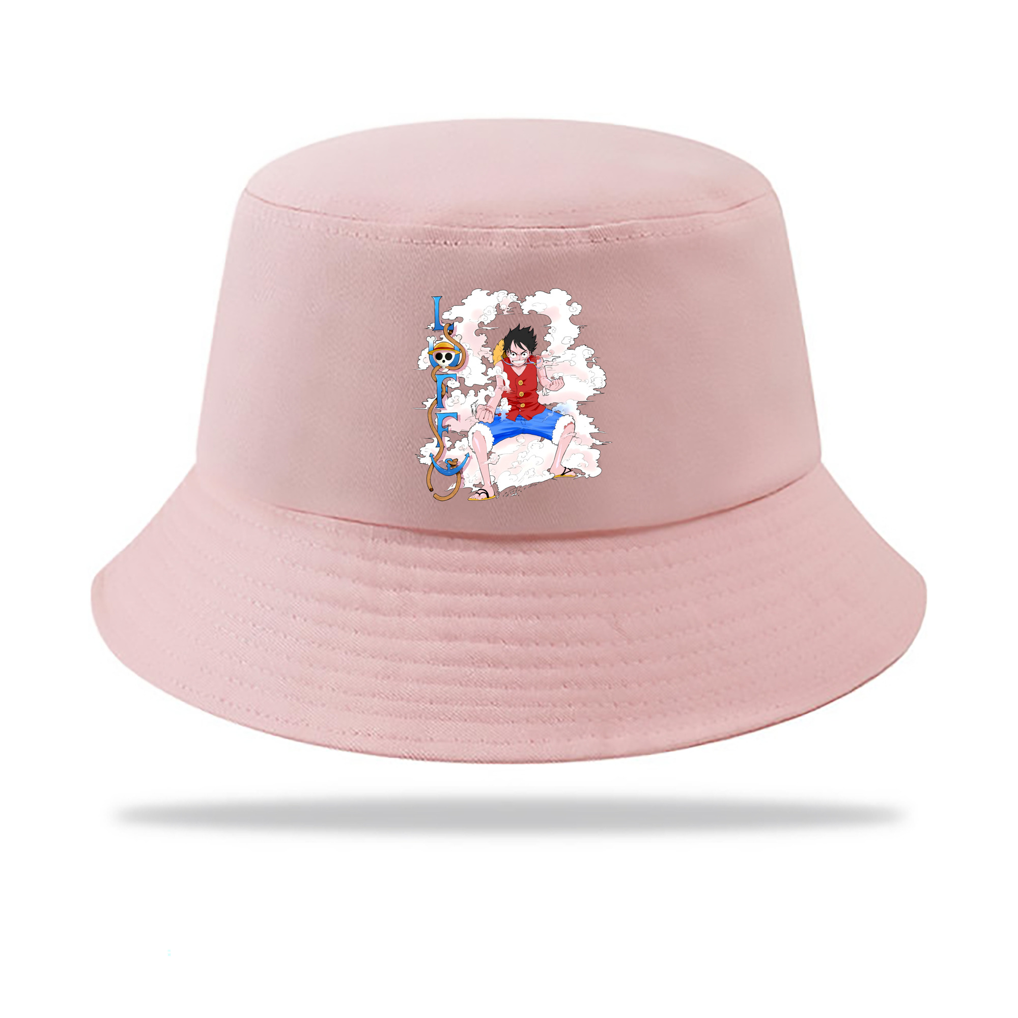 ワンピース モンキー・D・ルフィ ONE PIECE Monkey D. Luffy アウトドア日除けバケットハット