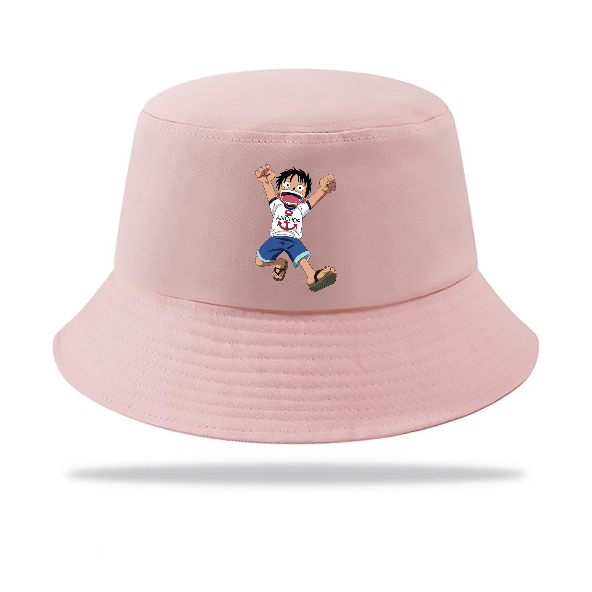 ワンピース モンキー・D・ルフィ ONE PIECE Monkey D. Luffy アウトドア日除けバケットハット