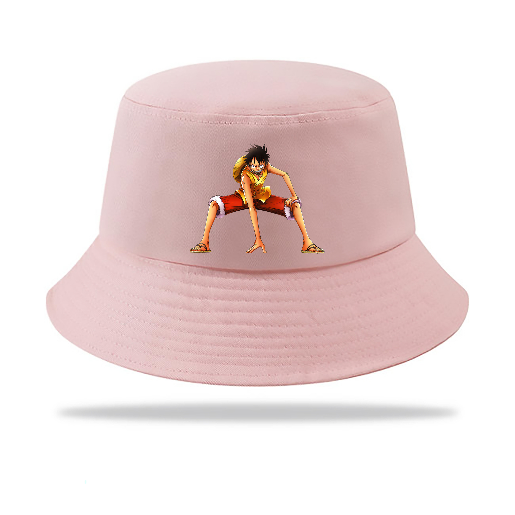 ワンピース モンキー・D・ルフィ ONE PIECE Monkey D. Luffy アウトドア日除けバケットハット