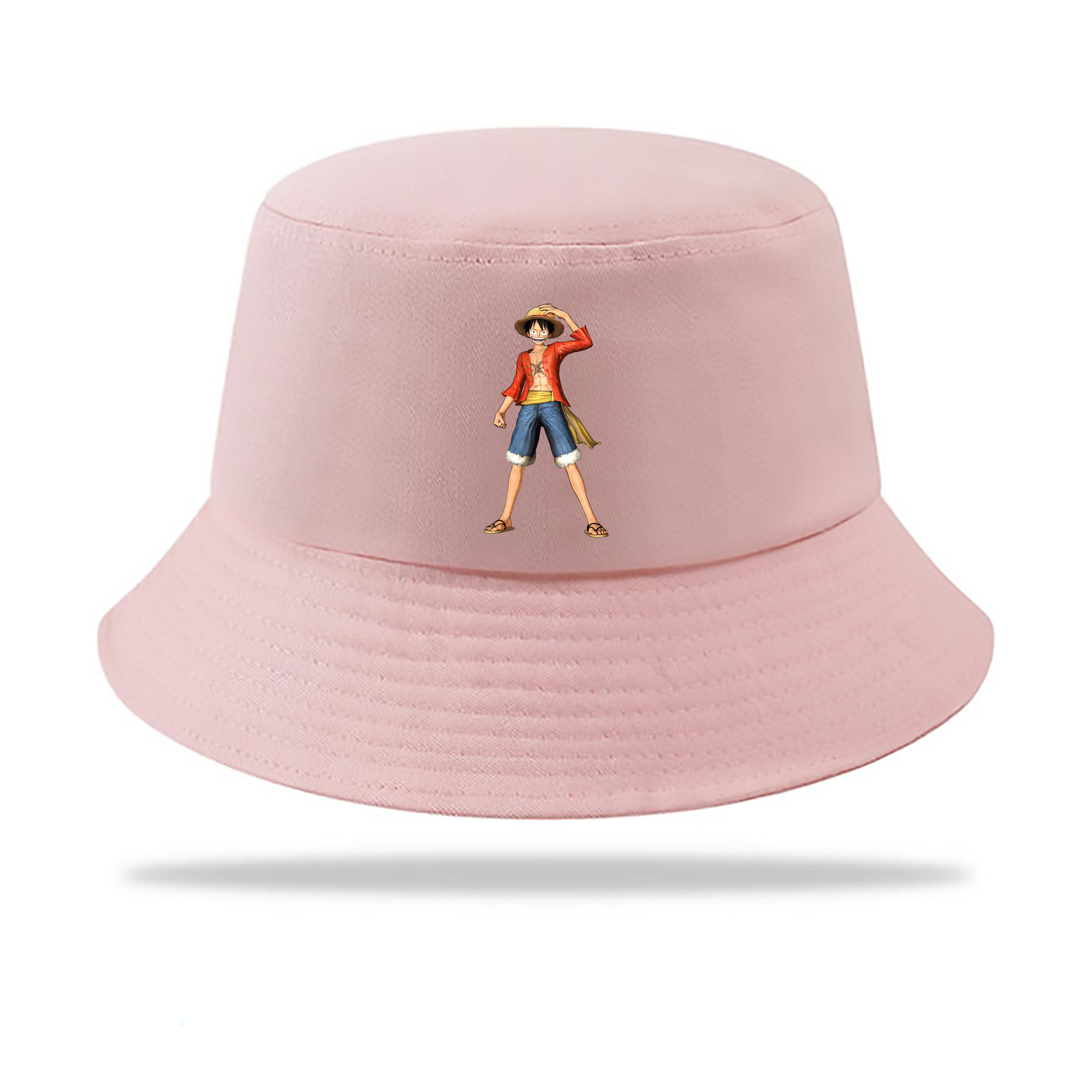 ワンピース モンキー・D・ルフィ ONE PIECE Monkey D. Luffy アウトドア日除けバケットハット