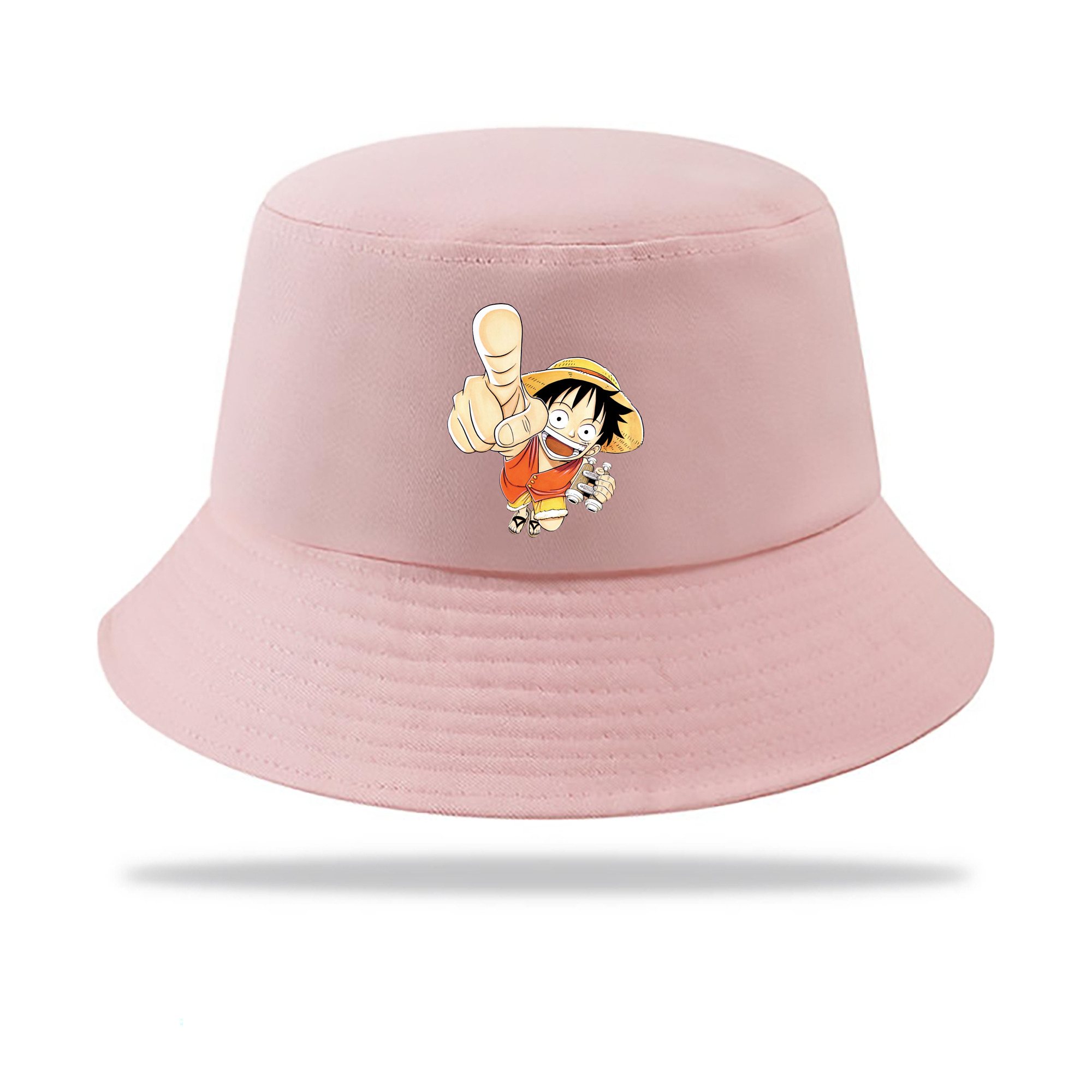 ワンピース モンキー・D・ルフィ ONE PIECE Monkey D. Luffy アウトドア日除けバケットハット