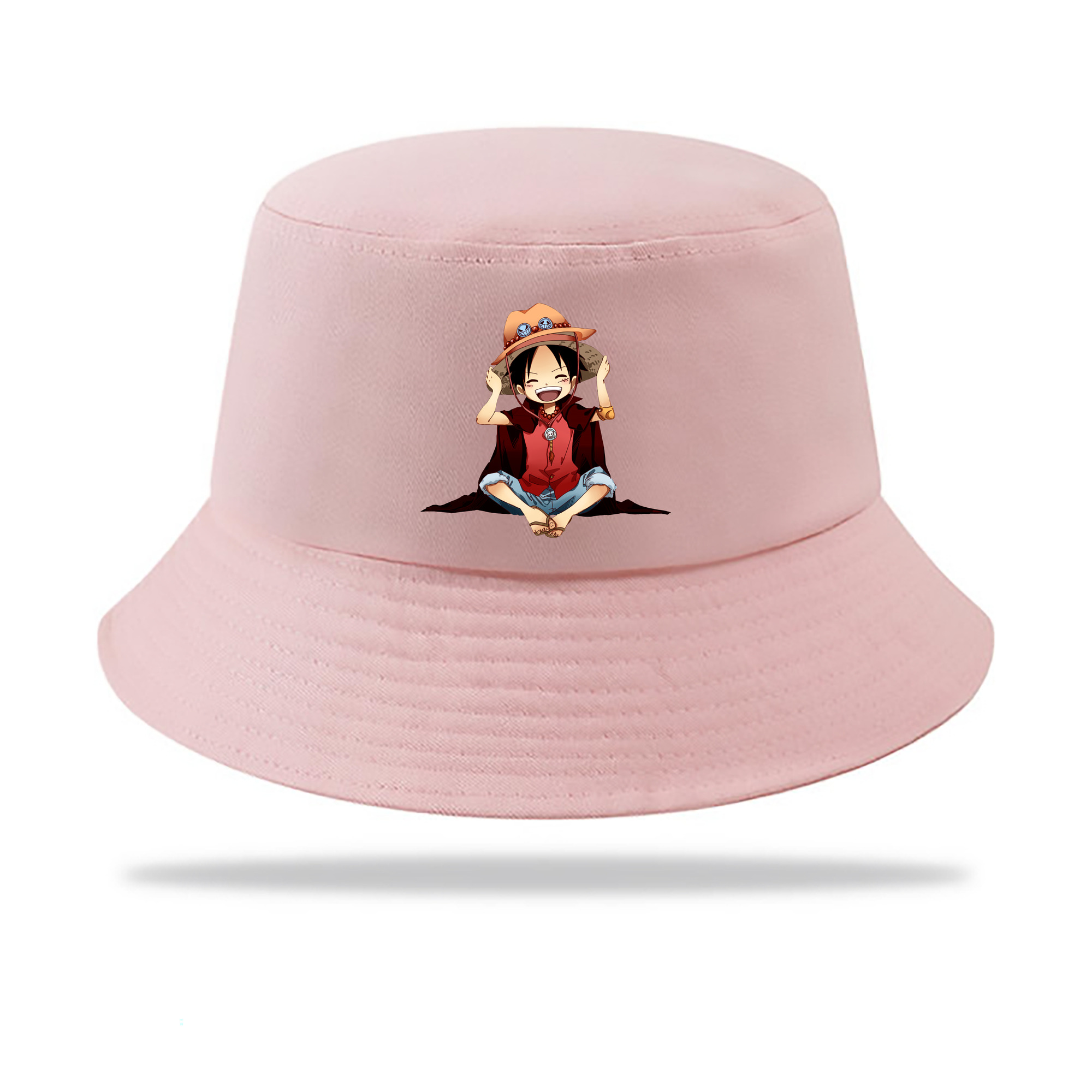 ワンピース モンキー・D・ルフィ ONE PIECE Monkey D. Luffy アウトドア日除けバケットハット