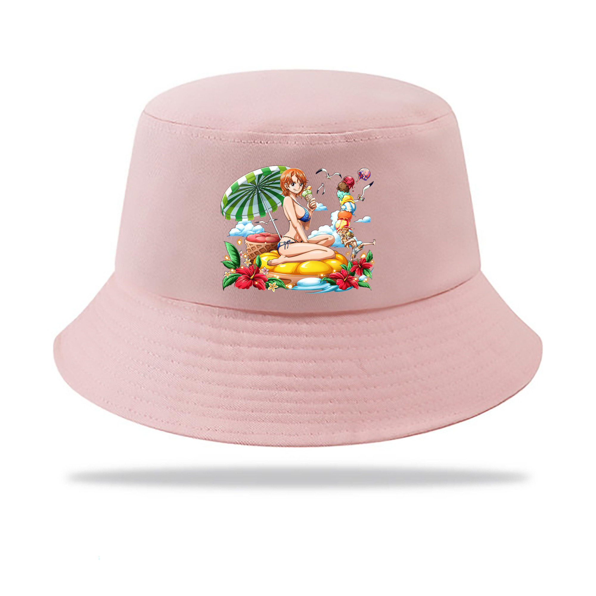（画像用） ワンピース ナミ ONE PIECE Nami アウトドア日除けバケットハット