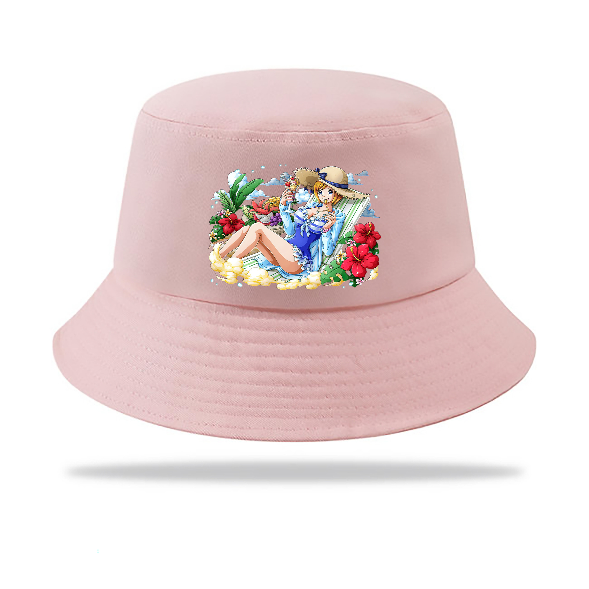 （画像用） ワンピース ナミ ONE PIECE Nami アウトドア日除けバケットハット