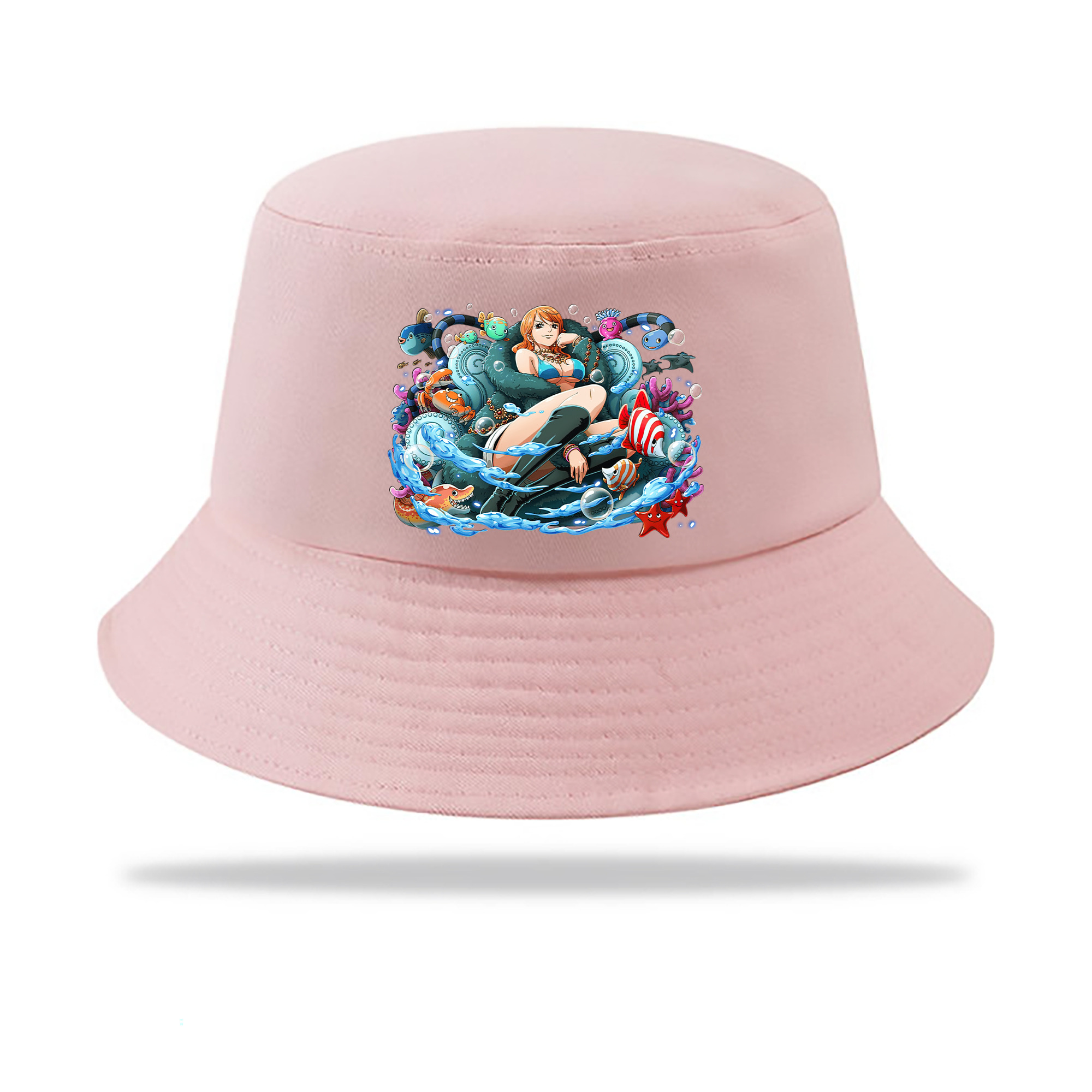 （画像用） ワンピース ナミ ONE PIECE Nami アウトドア日除けバケットハット