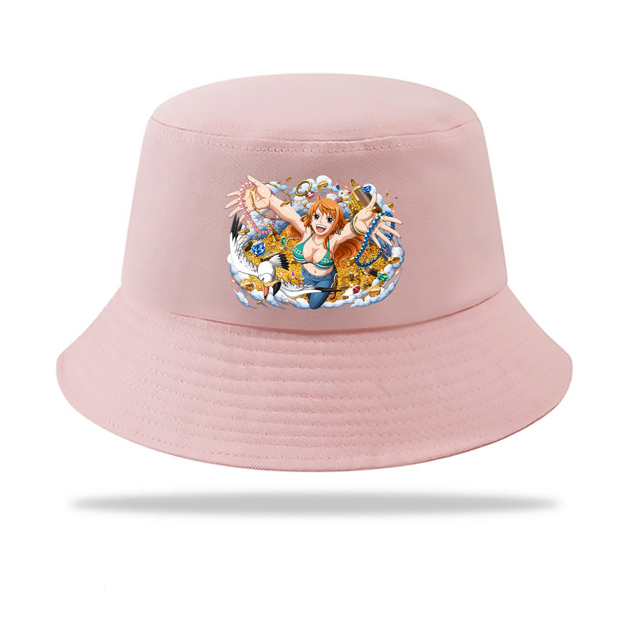 （画像用） ワンピース ナミ ONE PIECE Nami アウトドア日除けバケットハット
