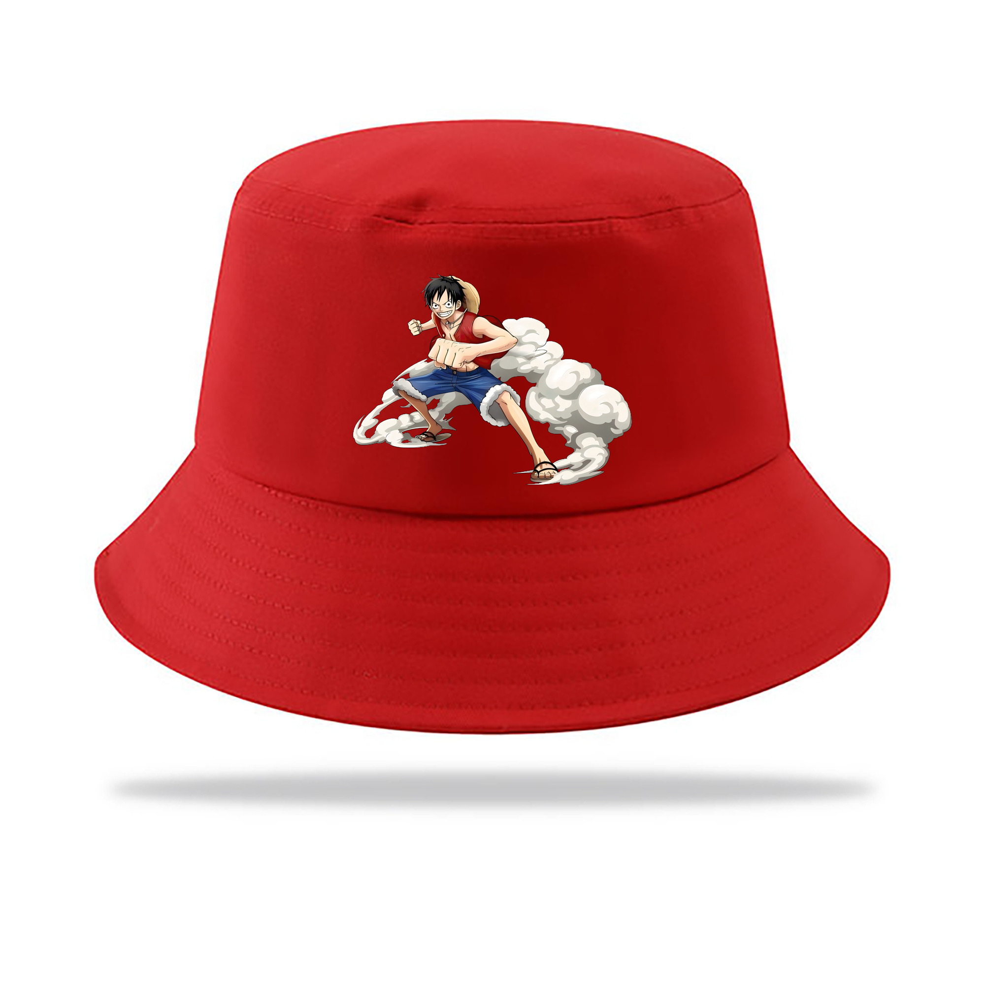 （画像用） ワンピース モンキー・D・ルフィ ONE PIECE Monkey D. Luffy アウトドア日除けバケットハット