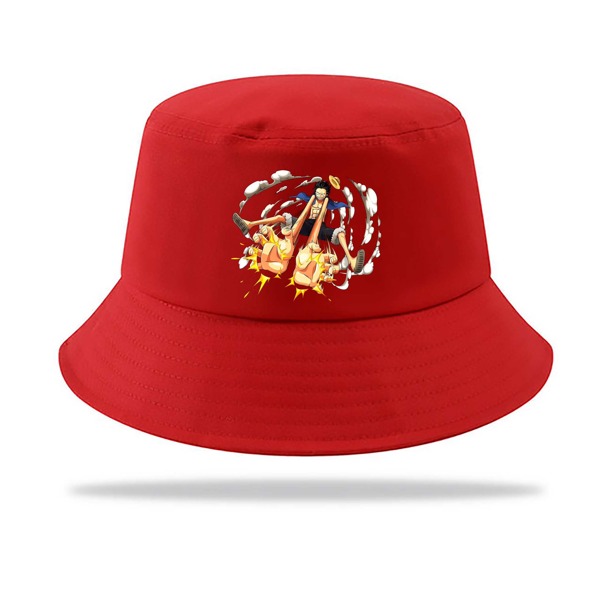 （画像用） ワンピース モンキー・D・ルフィ ONE PIECE Monkey D. Luffy アウトドア日除けバケットハット