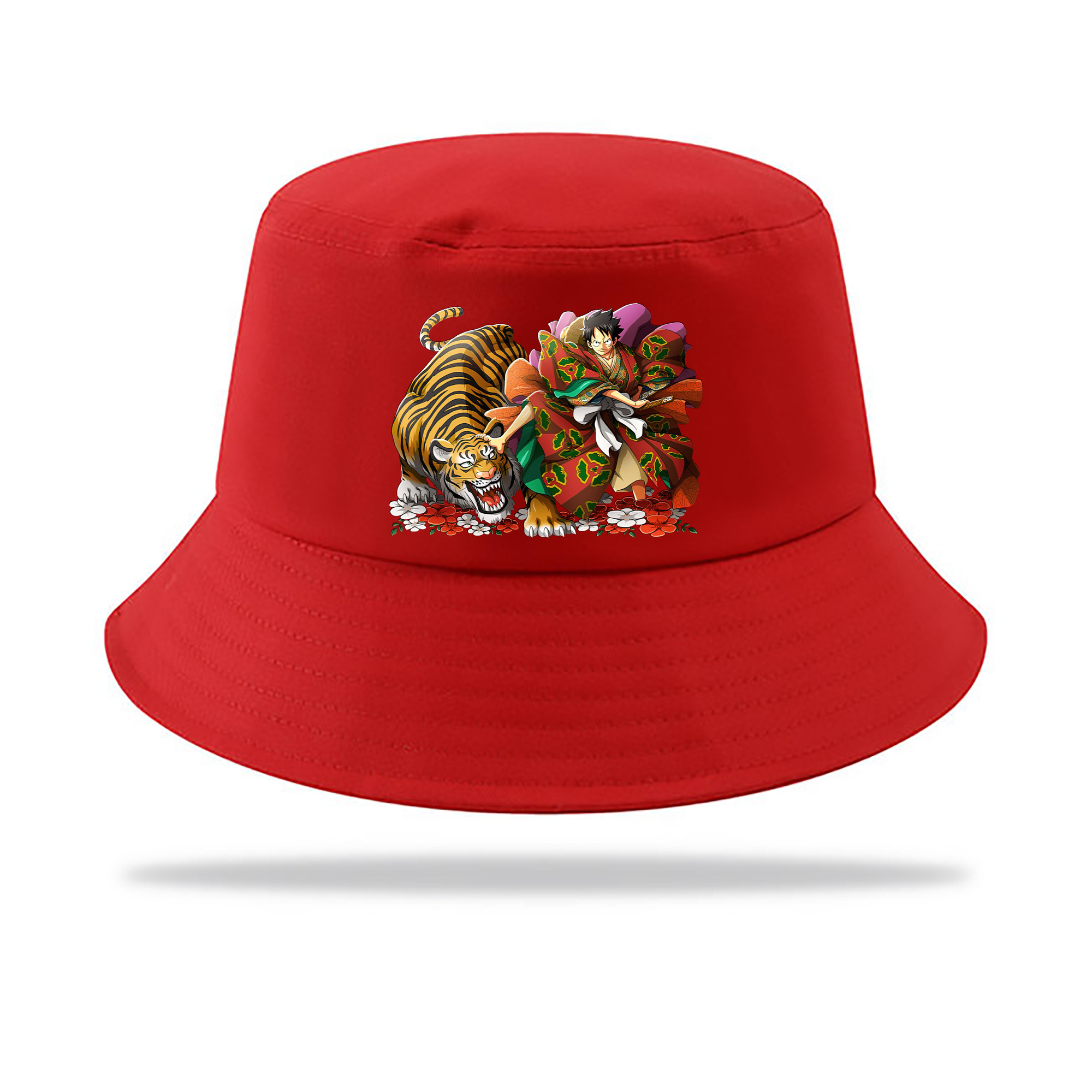 （画像用） ワンピース モンキー・D・ルフィ ONE PIECE Monkey D. Luffy アウトドア日除けバケットハット