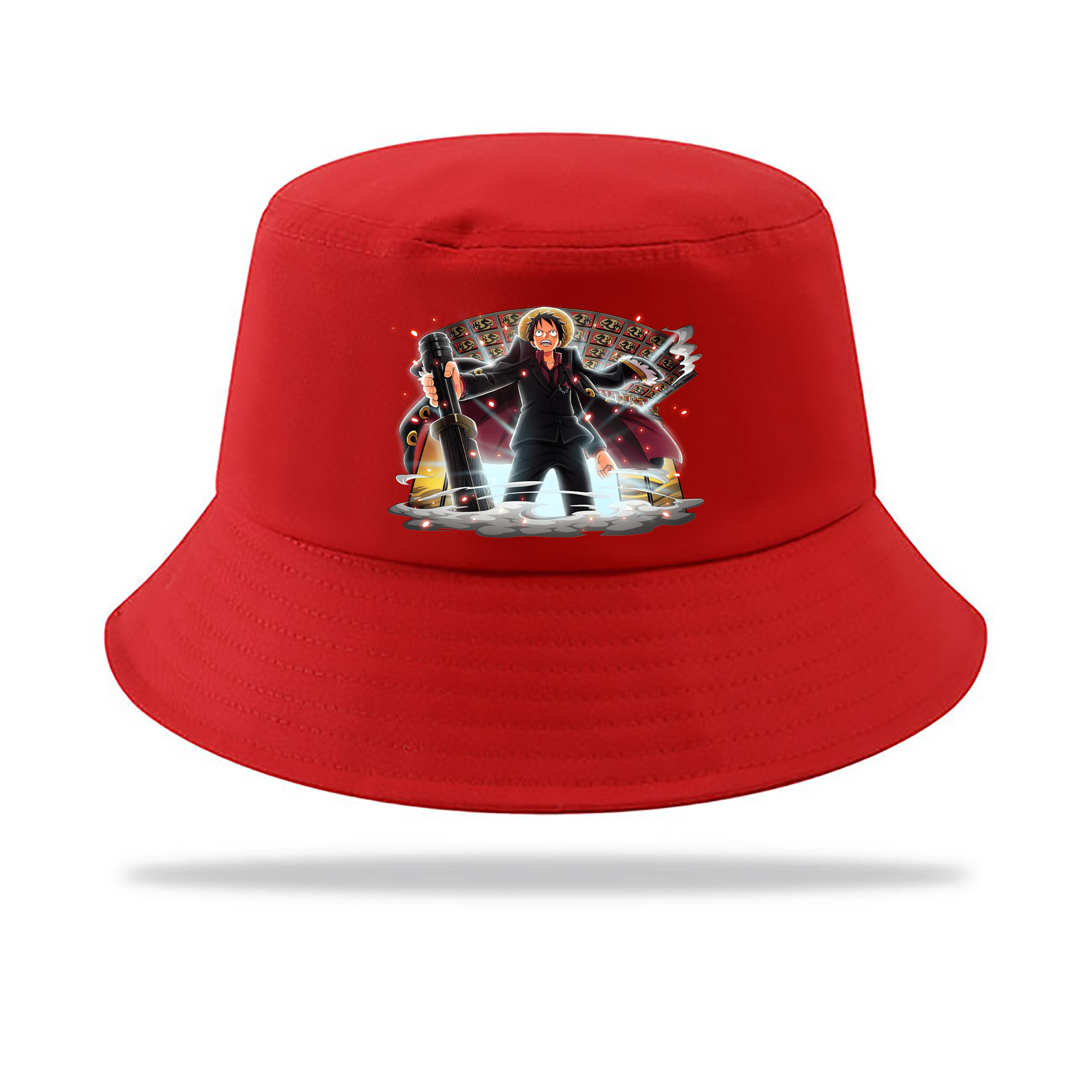 （画像用） ワンピース モンキー・D・ルフィ ONE PIECE Monkey D. Luffy アウトドア日除けバケットハット
