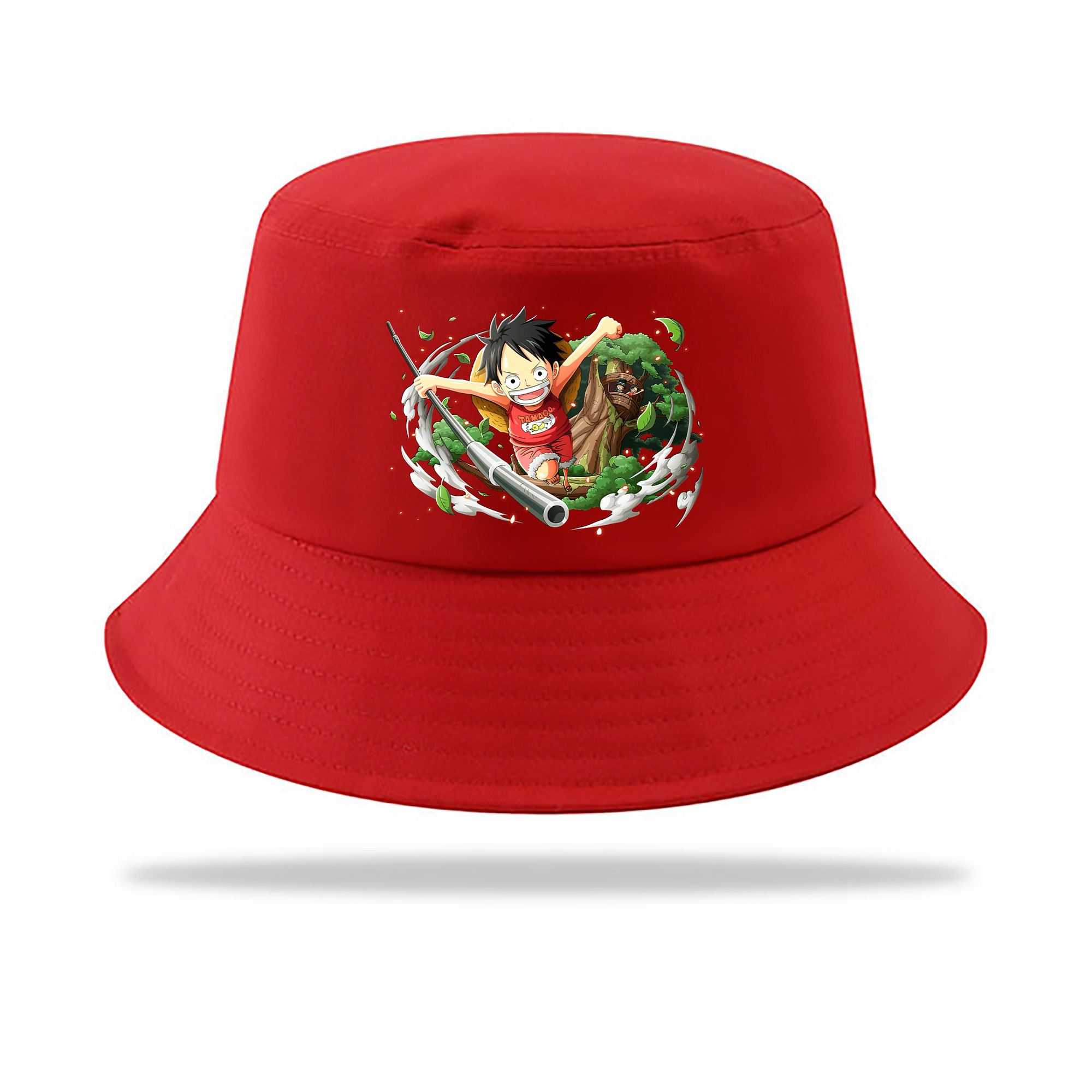 （画像用） ワンピース モンキー・D・ルフィ ONE PIECE Monkey D. Luffy アウトドア日除けバケットハット