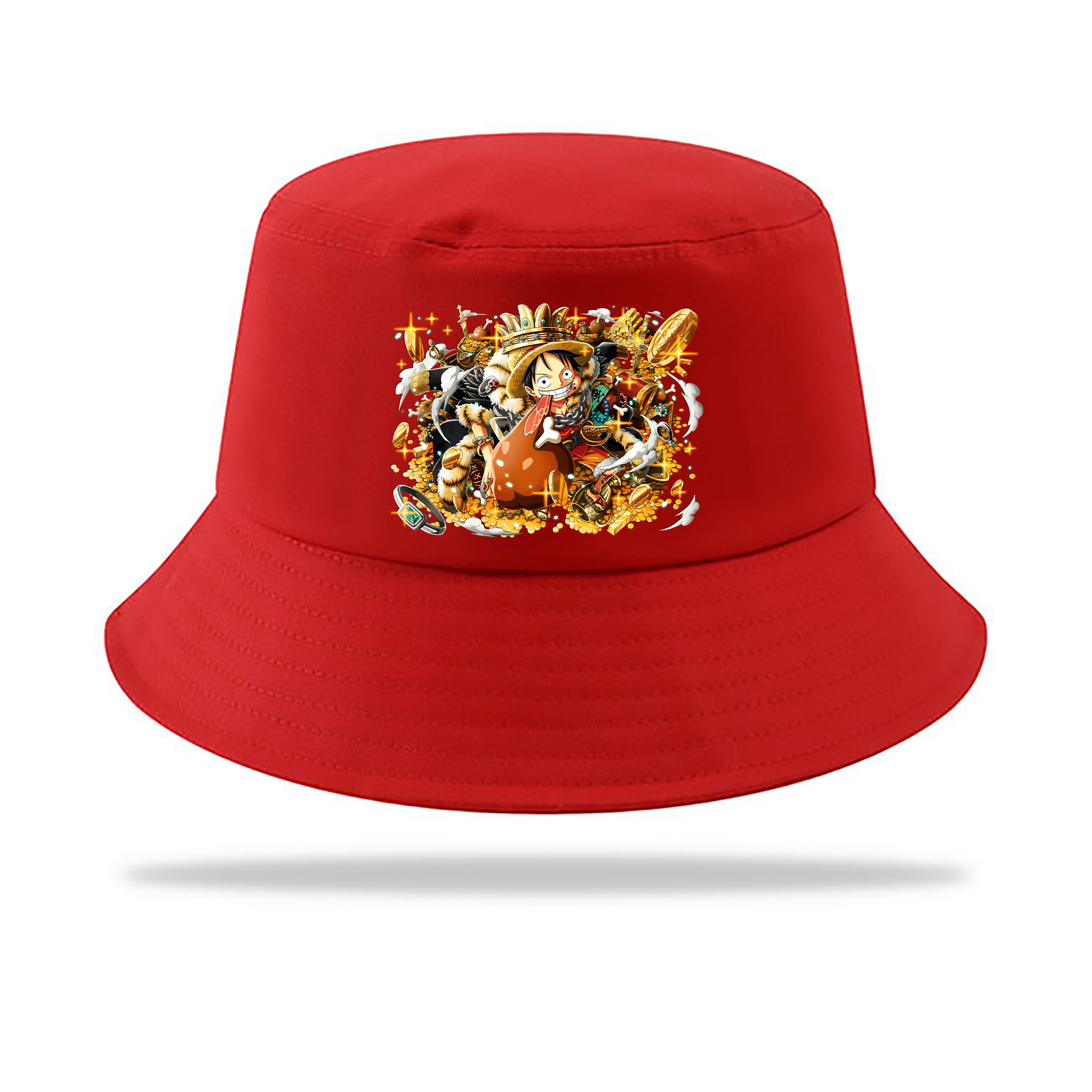 （画像用） ワンピース モンキー・D・ルフィ ONE PIECE Monkey D. Luffy アウトドア日除けバケットハット