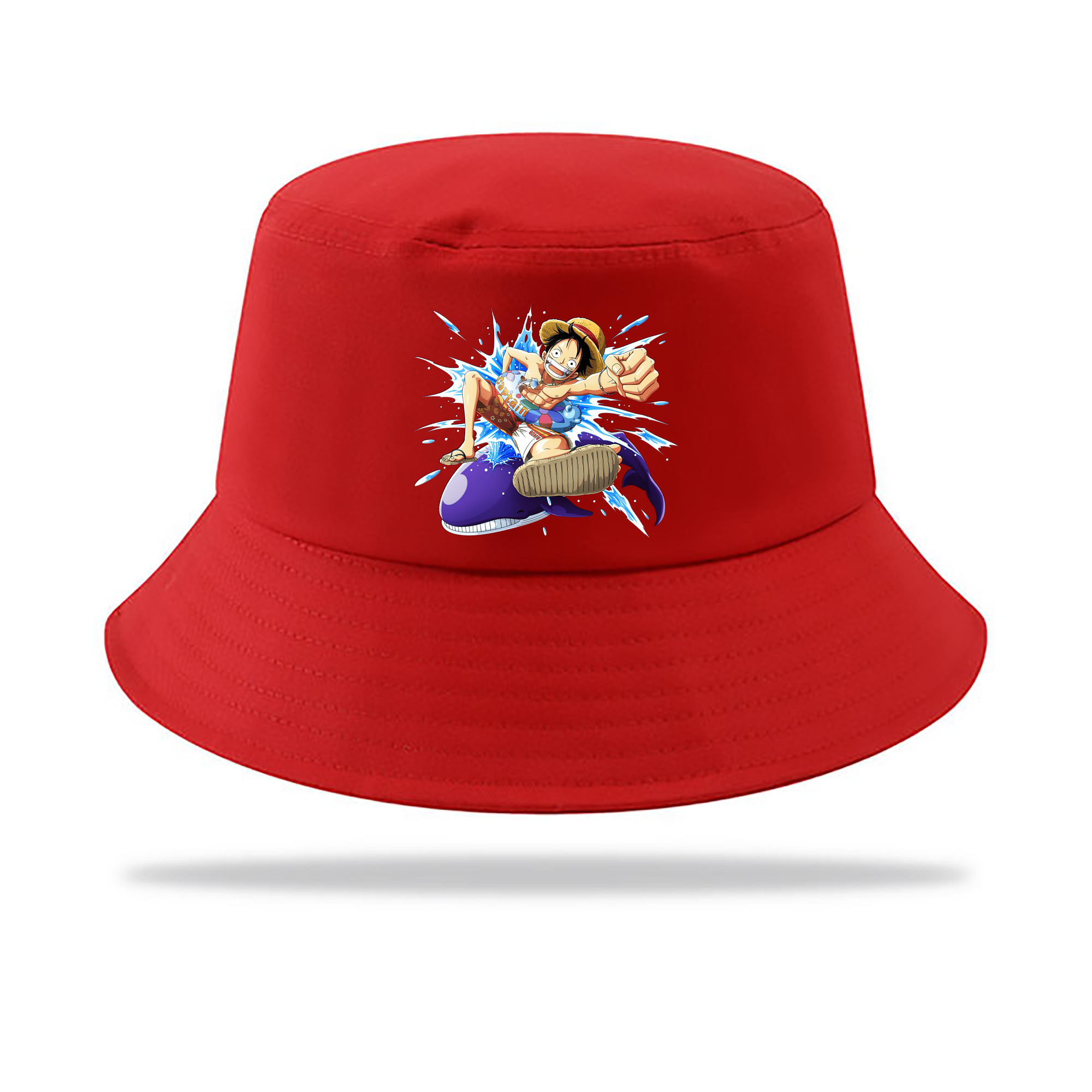 （画像用） ワンピース モンキー・D・ルフィ ONE PIECE Monkey D. Luffy アウトドア日除けバケットハット