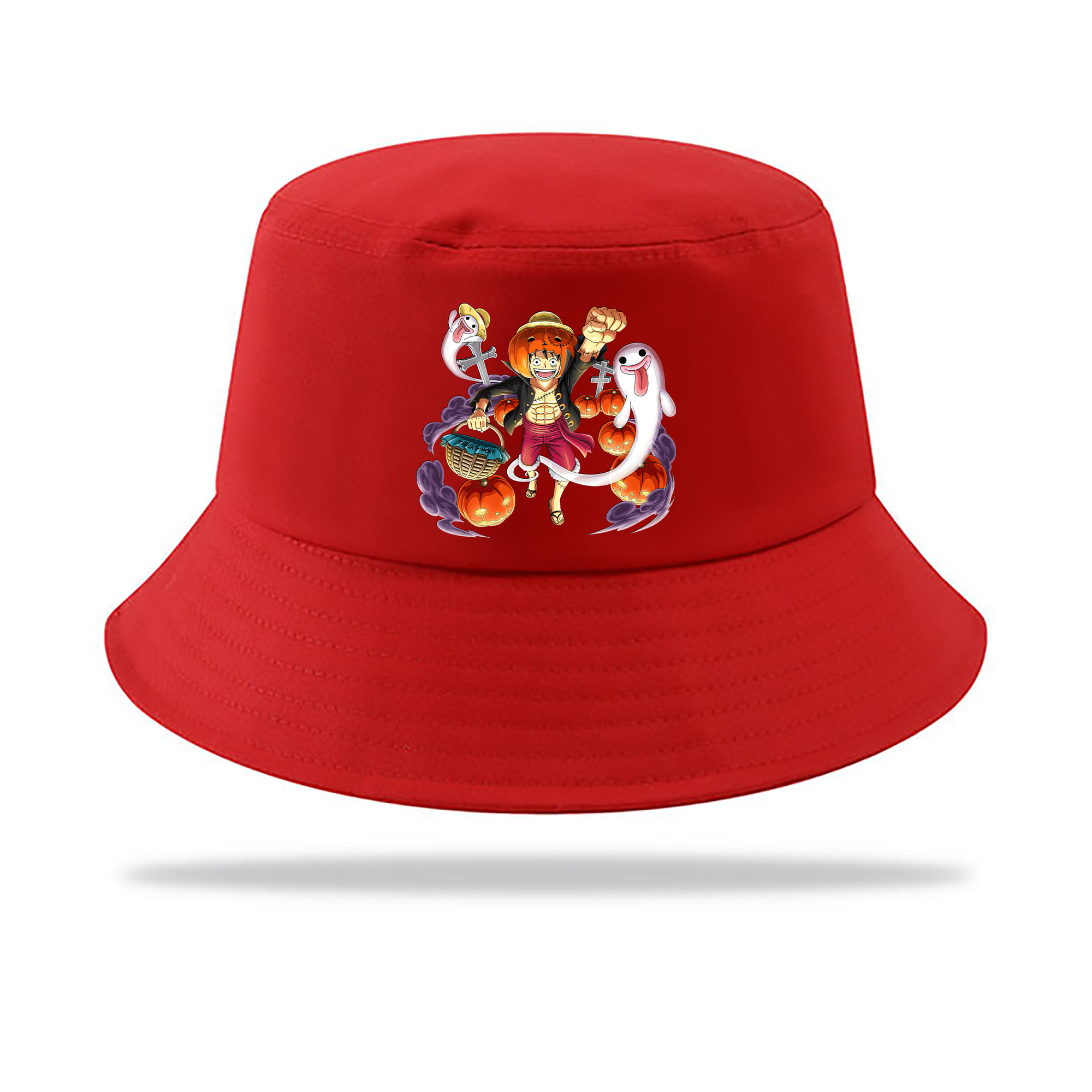 （画像用） ワンピース モンキー・D・ルフィ ONE PIECE Monkey D. Luffy アウトドア日除けバケットハット