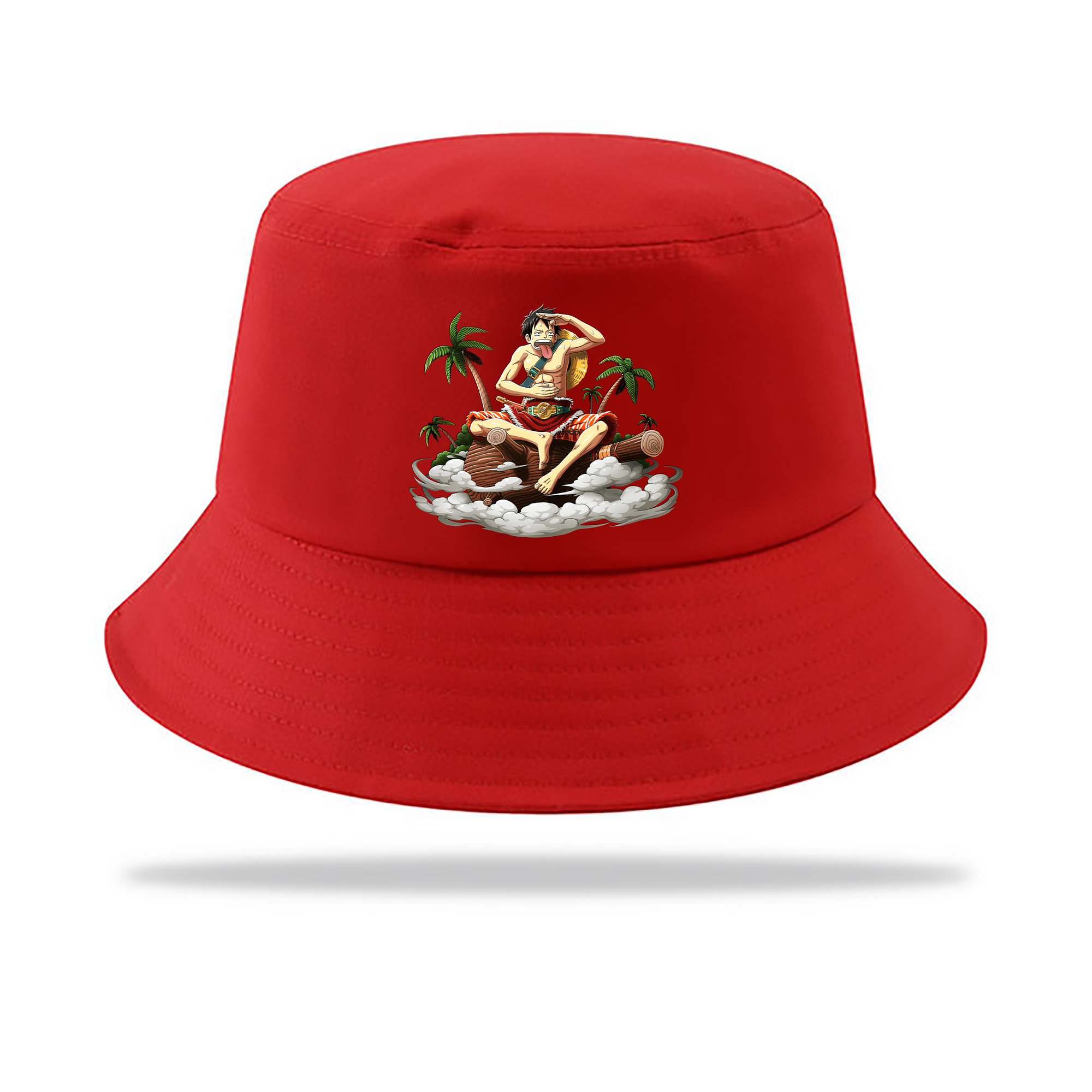 （画像用） ワンピース モンキー・D・ルフィ ONE PIECE Monkey D. Luffy アウトドア日除けバケットハット