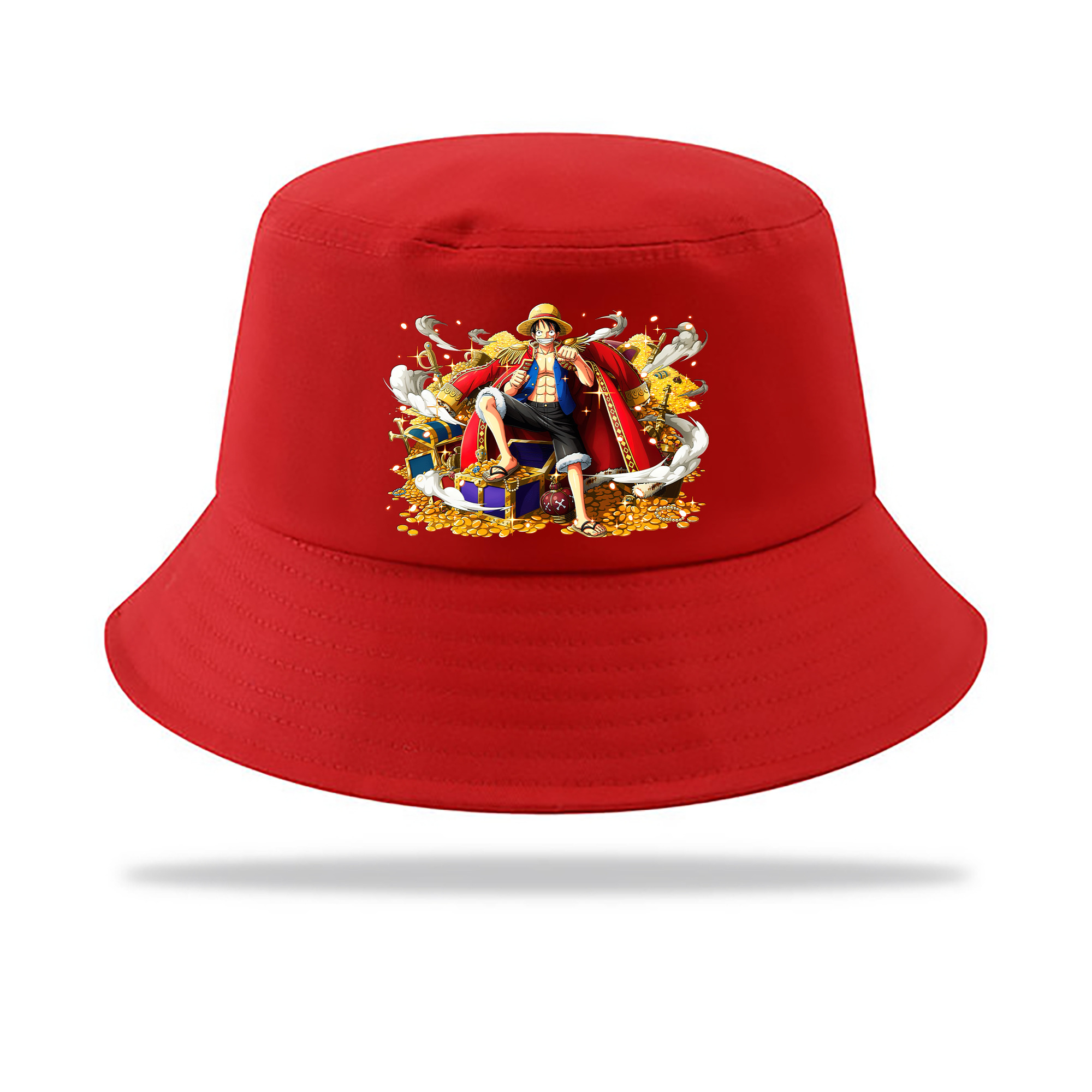 （画像用） ワンピース モンキー・D・ルフィ ONE PIECE Monkey D. Luffy アウトドア日除けバケットハット